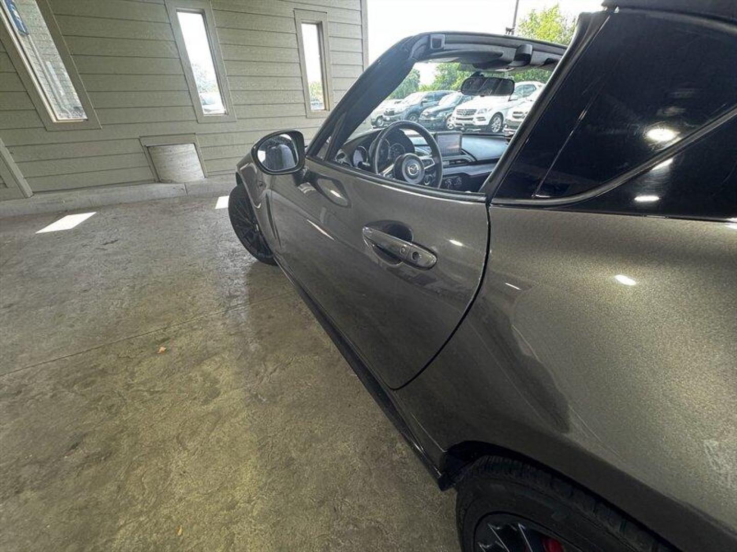 2018 Machine Gray Metallic Mazda MX-5 Miata RF Club (JM1NDAL77J0) with an SKYACTIV-G 2.0L I4 155hp 148ft. lbs. engine, 6 Speed Manual transmission, located at 25355 Eames Street, Channahon, IL, 60410, (815) 467-1807, 41.429108, -88.228432 - Unleash the power and thrill of the 2018 Mazda MX-5 Miata RF Club! This beast is equipped with a potent SKYACTIV-G 2.0L I4 engine that pumps out an impressive 155hp and 148ft. lbs. of torque, ensuring a heart-racing driving experience every time you hit the road. Straight from the factory, this mea - Photo#9