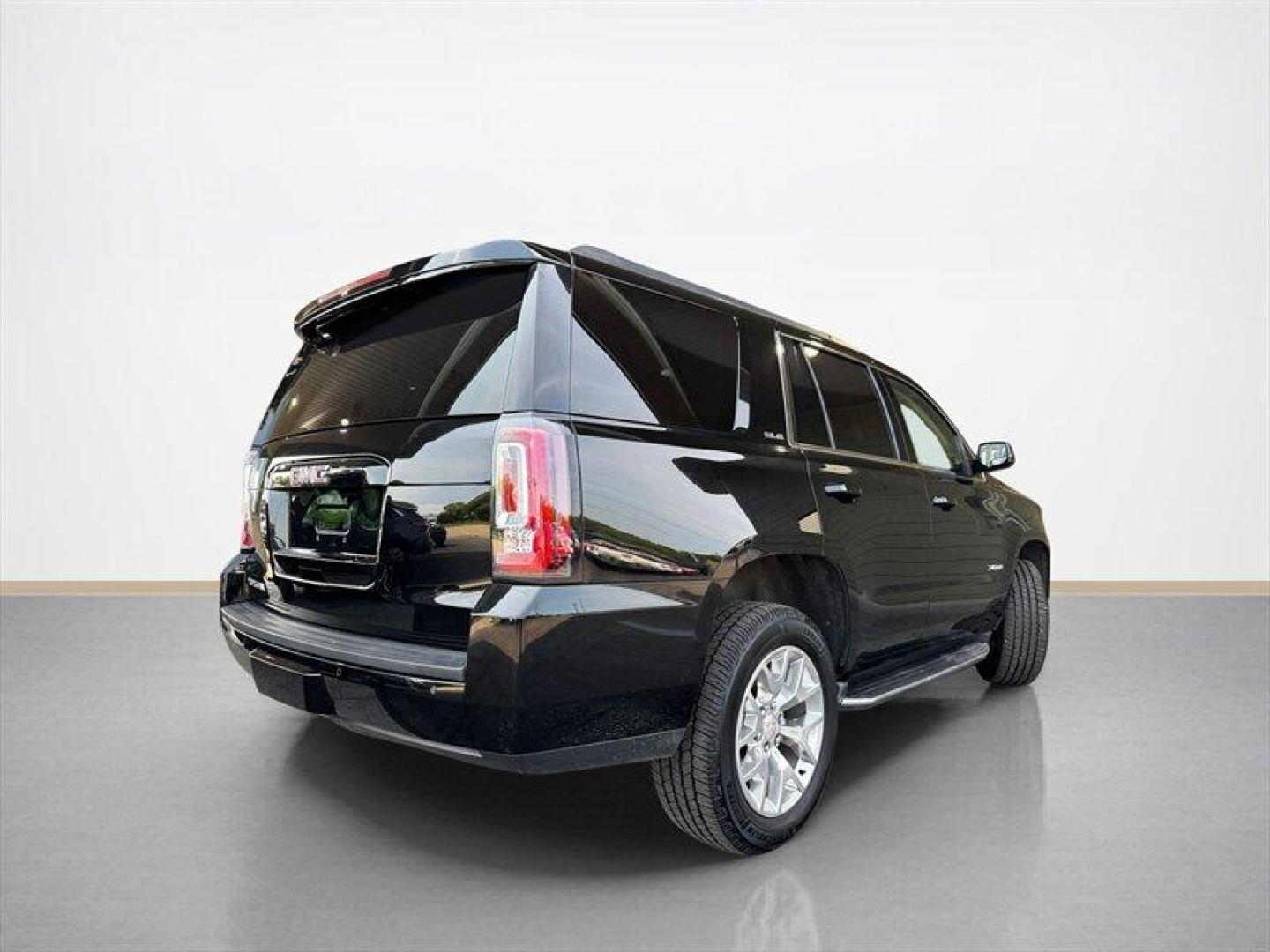 2017 Onyx Black GMC Yukon SLE (1GKS2AKC9HR) with an EcoTec3 5.3L Flex Fuel V8 355hp 383ft. lbs. engine, Automatic transmission, located at 25355 Eames Street, Channahon, IL, 60410, (815) 467-1807, 41.429108, -88.228432 - Behold the 2017 GMC Yukon SLE, a beast on wheels ready to conquer the roads with its EcoTec3 5.3L Flex Fuel V8 engine, pumping out a mighty 355hp and 383ft. lbs. of torque. This bad boy comes in sleek Black on the outside, matching its bold and luxurious Black interior. Straight outta the factory, - Photo#3