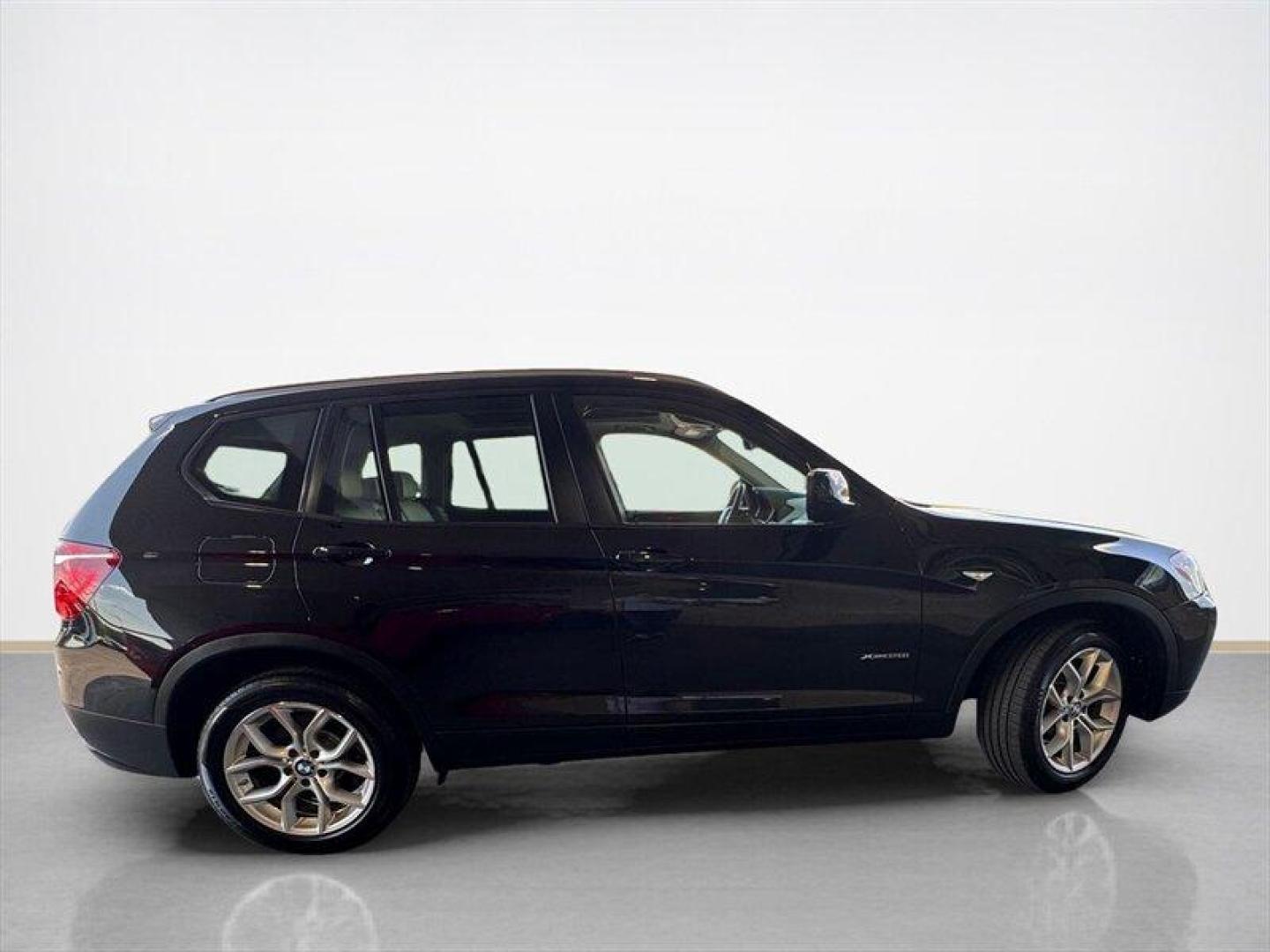 2013 Black Sapphire Metallic BMW X3 xDrive28i (5UXWX9C59D0) with an 2.0L Turbo I4 240hp 260ft. lbs. engine, Automatic transmission, located at 25355 Eames Street, Channahon, IL, 60410, (815) 467-1807, 41.429108, -88.228432 - Introducing the stylish and powerful 2013 BMW X3 xDrive28i! This beauty is equipped with a 2.0L Turbo I4 engine that delivers an impressive 240hp and 260ft. lbs. of torque, giving you the perfect balance of performance and efficiency. Step inside this luxurious SUV and you'll find a host of factory - Photo#1