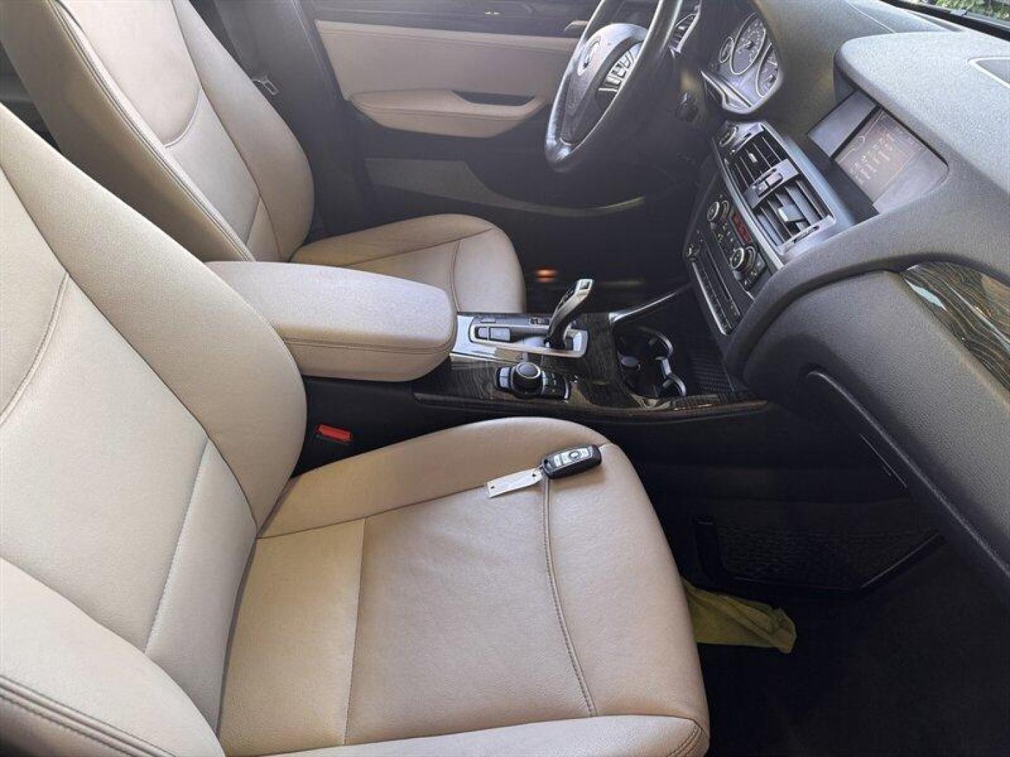 2013 Black Sapphire Metallic BMW X3 xDrive28i (5UXWX9C59D0) with an 2.0L Turbo I4 240hp 260ft. lbs. engine, Automatic transmission, located at 25355 Eames Street, Channahon, IL, 60410, (815) 467-1807, 41.429108, -88.228432 - Introducing the stylish and powerful 2013 BMW X3 xDrive28i! This beauty is equipped with a 2.0L Turbo I4 engine that delivers an impressive 240hp and 260ft. lbs. of torque, giving you the perfect balance of performance and efficiency. Step inside this luxurious SUV and you'll find a host of factory - Photo#15