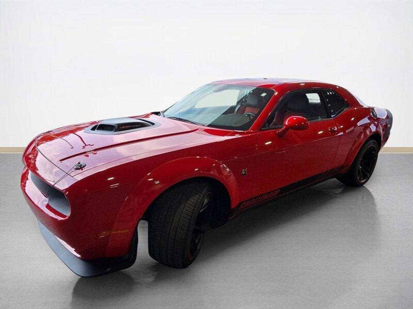 2021 Octane Red Pearl Coat Dodge Challenger R/T Scat Pack Widebody (2C3CDZFJ1MH) with an HEMI 6.4L V8 485hp 475ft. lbs. engine, Automatic transmission, located at 25355 Eames Street, Channahon, IL, 60410, (815) 467-1807, 41.429108, -88.228432 - Buckle up, because this 2021 Dodge Challenger R/T Scat Pack is a force to be reckoned with! Under the hood, you've got a HEMI 6.4L V8 engine cranking out a whopping 485 horsepower and 475 ft. lbs. of torque - talk about a powerhouse on wheels! Now, let's talk factory default features, darling. This - Photo#6