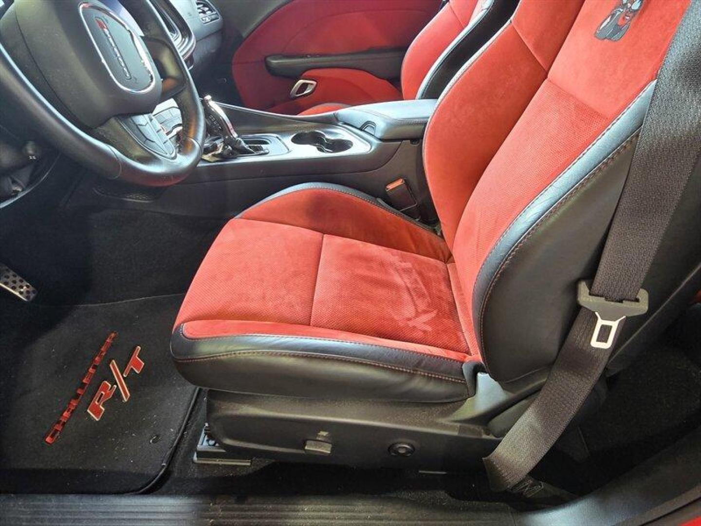 2021 Octane Red Pearl Coat Dodge Challenger R/T Scat Pack Widebody (2C3CDZFJ1MH) with an HEMI 6.4L V8 485hp 475ft. lbs. engine, Automatic transmission, located at 25355 Eames Street, Channahon, IL, 60410, (815) 467-1807, 41.429108, -88.228432 - Buckle up, because this 2021 Dodge Challenger R/T Scat Pack is a force to be reckoned with! Under the hood, you've got a HEMI 6.4L V8 engine cranking out a whopping 485 horsepower and 475 ft. lbs. of torque - talk about a powerhouse on wheels! Now, let's talk factory default features, darling. This - Photo#9