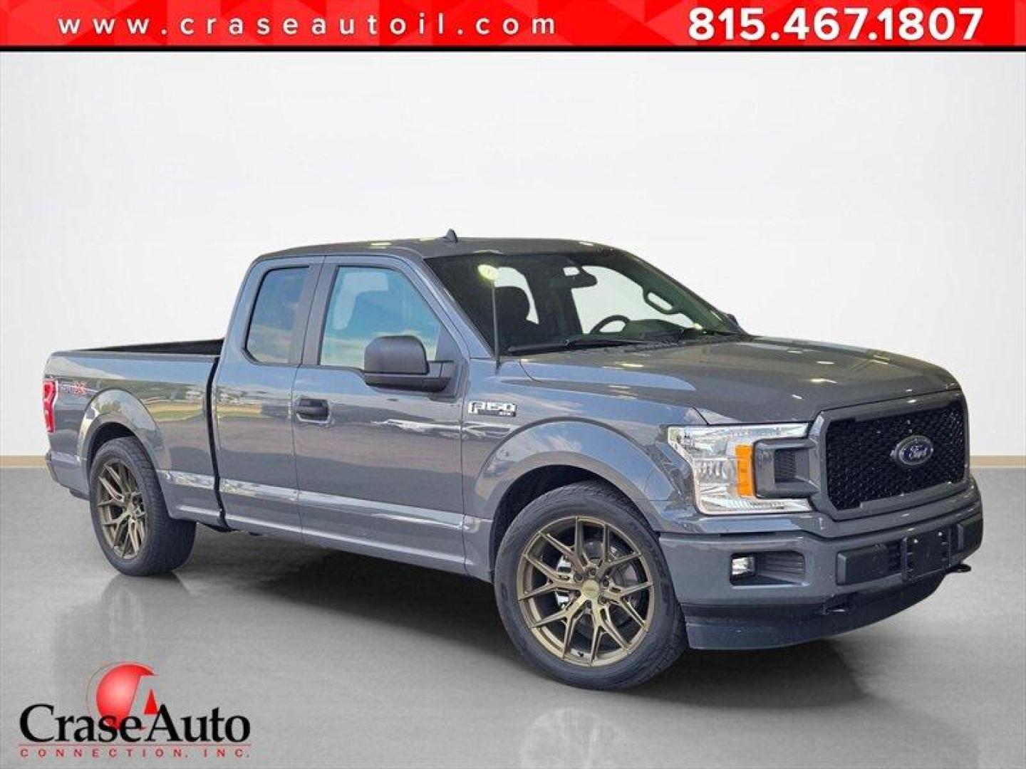 2020 Magnetic Ford F-150 XL (1FTFX1E52LF) with an 5.0L Flex Fuel V8 395hp 400ft. lbs. engine, Automatic transmission, located at 25355 Eames Street, Channahon, IL, 60410, (815) 467-1807, 41.429108, -88.228432 - Get ready to rule the road in the 2020 Ford F-150 STX, a powerhouse of a truck that's not here to play games. This bad boy is packing a punch with a 5.0L Flex Fuel V8 engine that delivers a jaw-dropping 395 horsepower and 400 ft. lbs. of torque. With the STX Appearance Package, this truck is turning - Photo#0