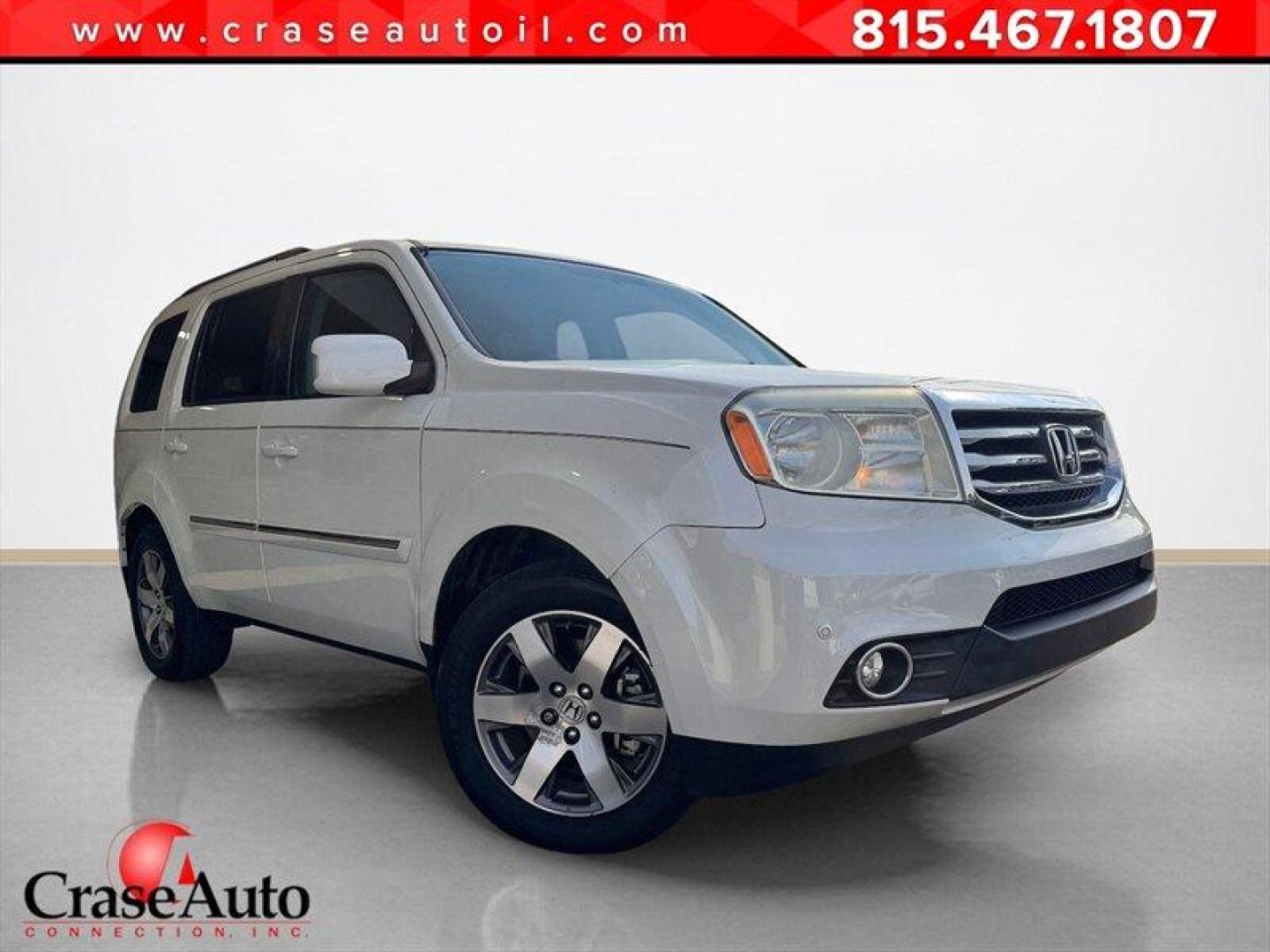 2014 White Diamond Pearl Honda Pilot Touring (5FNYF4H97EB) with an 3.5L V6 250hp 253ft. lbs. engine, Automatic transmission, located at 25355 Eames Street, Channahon, IL, 60410, (815) 467-1807, 41.429108, -88.228432 - Get behind the wheel of this powerhouse - the 2014 Honda Pilot Touring in White Diamond Pearl. With a commanding 3.5L V6 engine delivering an impressive 250hp and 253ft. lbs. of torque, you'll feel the thrill of the road like never before. The sleek exterior is beautifully complemented by the luxuri - Photo#0