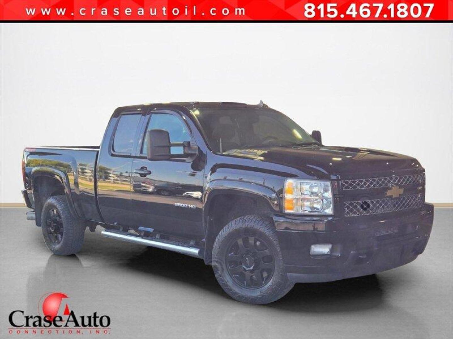 2013 Black Chevrolet Silverado 2500HD LT (1GC2KXC81DZ) with an Duramax 6.6L Diesel Turbo V8 397hp 765ft. lbs. engine, Automatic transmission, located at 25355 Eames Street, Channahon, IL, 60410, (815) 467-1807, 41.429108, -88.228432 - Introducing the mighty 2013 Chevrolet Silverado 2500HD LT - a truck that's more powerful than your morning coffee! With its Duramax 6.6L Diesel Turbo V8 engine pumping out a whopping 397hp and 765ft. lbs. of torque, this beast is ready to conquer any road or job site you throw at it. Step into luxu - Photo#0