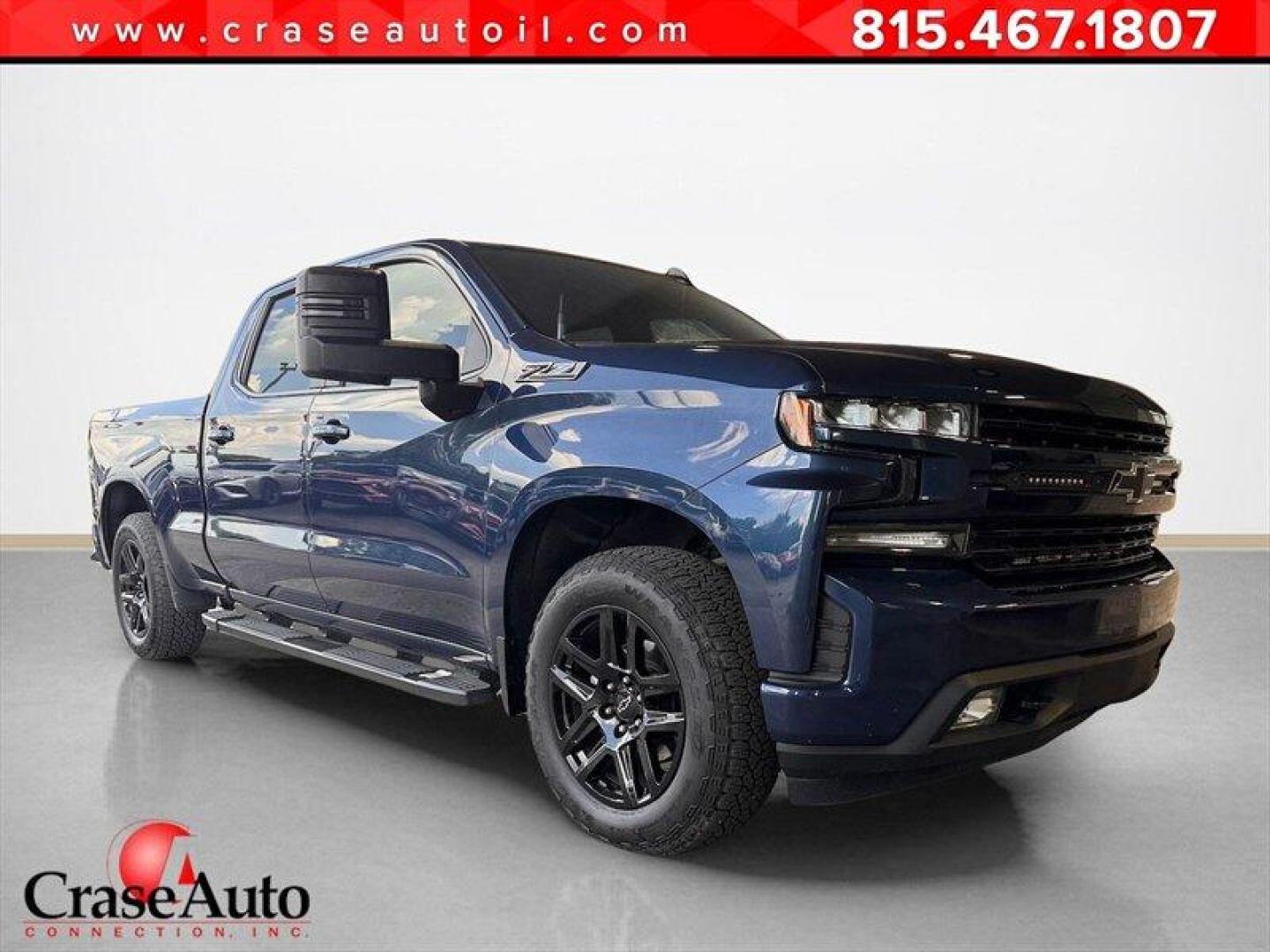 2021 Northsky Blue Metallic Chevrolet Silverado 1500 RST (1GCUYEETXMZ) with an 3.0 engine, Automatic transmission, located at 25355 Eames Street, Channahon, IL, 60410, (815) 467-1807, 41.429108, -88.228432 - Get ready to dominate the road in the 2021 Chevrolet Silverado 1500 RST! Equipped with a powerful 3.0 engine, this beast is ready to unleash its full potential. This bad boy comes loaded with the Convenience Package II, Z71 Off-Road Package, and Protection Package, ensuring you're always prepared fo - Photo#0
