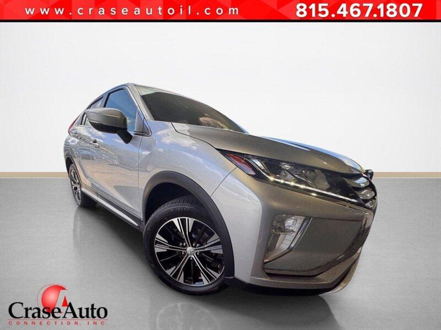 2018 Alloy Silver Metallic Mitsubishi Eclipse Cross SE (JA4AT5AA7JZ) with an 1.5L Turbo I4 152hp 184ft. lbs. engine, Automatic transmission, located at 25355 Eames Street, Channahon, IL, 60410, (815) 467-1807, 41.429108, -88.228432 - Introducing the 2018 Mitsubishi Eclipse Cross SE - a powerhouse on wheels! This beast is equipped with a robust 1.5L Turbo I4 engine that delivers a thrilling 152hp and 184ft. lbs. of torque, ensuring you feel the adrenaline rush with every drive. Straight from the factory, this Eclipse Cross SE co - Photo#0