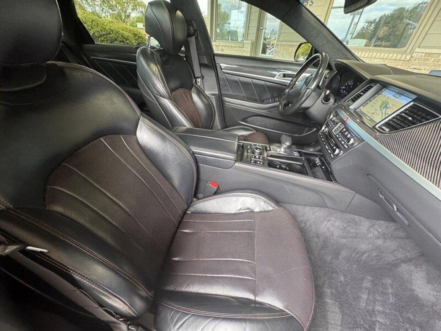 2018 Caspian Black Genesis G80 3.3T Sport (KMHGN4JB8JU) with an 3.3L Twin Turbo V6 365hp 376ft. lbs. engine, Automatic transmission, located at 25355 Eames Street, Channahon, IL, 60410, (815) 467-1807, 41.429108, -88.228432 - Unleash the power of the 2018 Genesis G80 3.3T Sport, a beast on wheels with a 3.3L Twin Turbo V6 engine roaring with 365hp and 376ft. lbs. of torque. Dominate the road in style with its sleek Caspian Black exterior and luxurious Black interior. This mean machine comes fully loaded with factory def - Photo#12