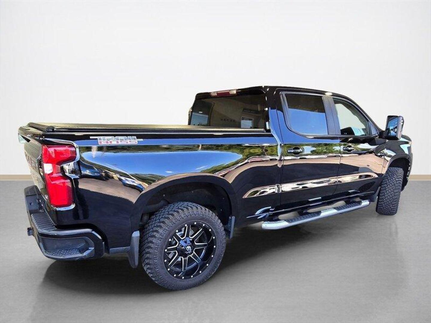 2021 Black Chevrolet Silverado 1500 LT Trail Boss (1GCPYFED5MZ) with an EcoTec3 5.3L V8 355hp 383ft. lbs. engine, Automatic transmission, located at 25355 Eames Street, Channahon, IL, 60410, (815) 467-1807, 41.429108, -88.228432 - Behold, the mighty 2021 Chevrolet Silverado 1500 LT Trail Boss! This bad boy is equipped with a ferocious EcoTec3 5.3L V8 engine, pumping out a beastly 355 horsepower and 383 ft. lbs. of torque. It's like having a herd of wild stallions under the hood, ready to gallop at the tap of your foot. Now, - Photo#3