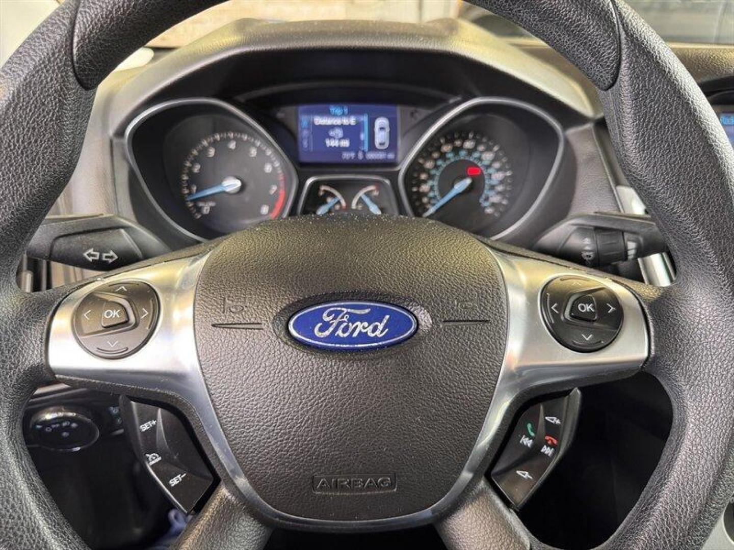 2012 Black Ford Focus SE (1FAHP3K23CL) with an 2.0L I4 160hp 146ft. lbs. engine, 5 Speed Manual transmission, located at 25355 Eames Street, Channahon, IL, 60410, (815) 467-1807, 41.429108, -88.228432 - Introducing the stylish and efficient 2012 Ford Focus SE in the sleek Tuxedo Black Metallic exterior color! This compact car is powered by a reliable 2.0L I4 engine, delivering a peppy 160hp and 146ft. lbs. of torque for a fun driving experience. Step inside the Charcoal Black interior and enjoy th - Photo#23