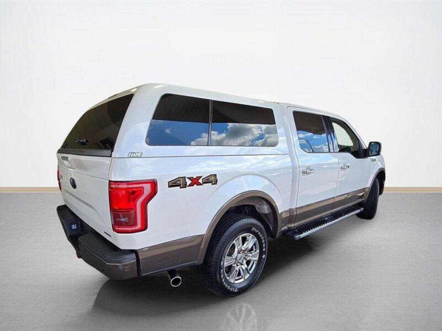 2016 Caribou Metallic Ford F-150 Lariat (1FTEW1EFXGF) with an 5.0L Flex Fuel V8 385hp 387ft. lbs. engine, Automatic transmission, located at 25355 Eames Street, Channahon, IL, 60410, (815) 467-1807, 41.429108, -88.228432 - This 2016 Ford F-150 Lariat is equipped with a powerful 5.0L Flex Fuel V8 engine that delivers 385hp and 387ft. lbs. of torque. The exterior is finished in a stylish Bronze Fire Metallic color, complemented by a sophisticated Medium Earth Gray interior. This vehicle comes with a range of factory def - Photo#3