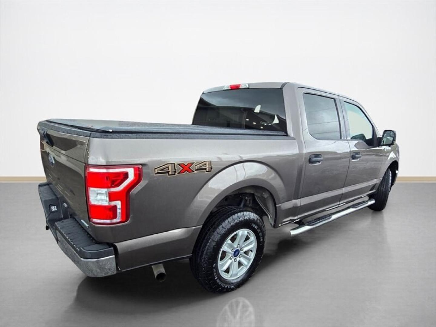 2018 Guard Ford F-150 XLT (1FTEW1EG1JF) with an EcoBoost 3.5L Twin Turbo V6 375hp 470ft. lbs. engine, Automatic transmission, located at 25355 Eames Street, Channahon, IL, 60410, (815) 467-1807, 41.429108, -88.228432 - The 2018 Ford F-150 XLT is powered by a robust EcoBoost 3.5L Twin Turbo V6 engine, delivering 375 horsepower and 470 lb-ft of torque. This combination provides strong performance and towing capability, making it a versatile choice for work and daily driving needs. The exterior of this model is fini- Photo#3