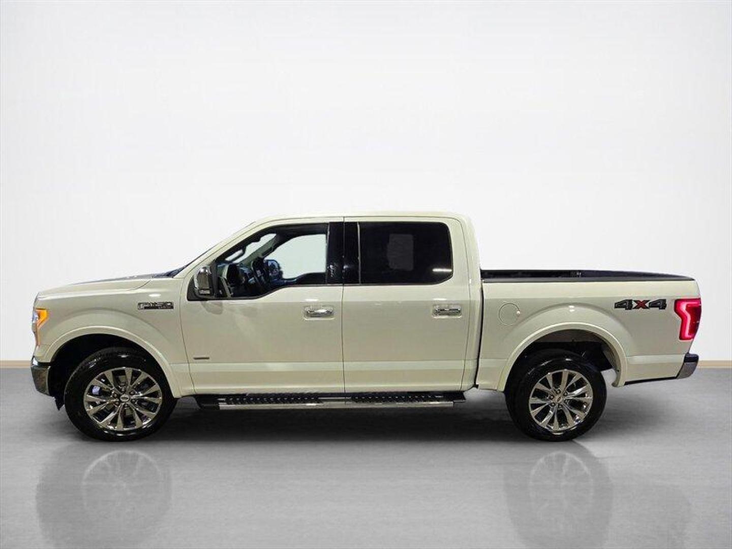 2017 Oxford White Ford F-150 Lariat (1FTEW1EG7HF) with an EcoBoost 3.5L Twin Turbo V6 375hp 470ft. lbs. engine, Automatic transmission, located at 25355 Eames Street, Channahon, IL, 60410, (815) 467-1807, 41.429108, -88.228432 - Unleash the power of the 2017 Ford F-150 Lariat - a beast on the road with its EcoBoost 3.5L Twin Turbo V6 engine delivering a jaw-dropping 375hp and 470ft. lbs. of torque. This mean machine comes in a striking Oxford White exterior and a sleek Black interior, exuding dominance at every turn. From - Photo#6