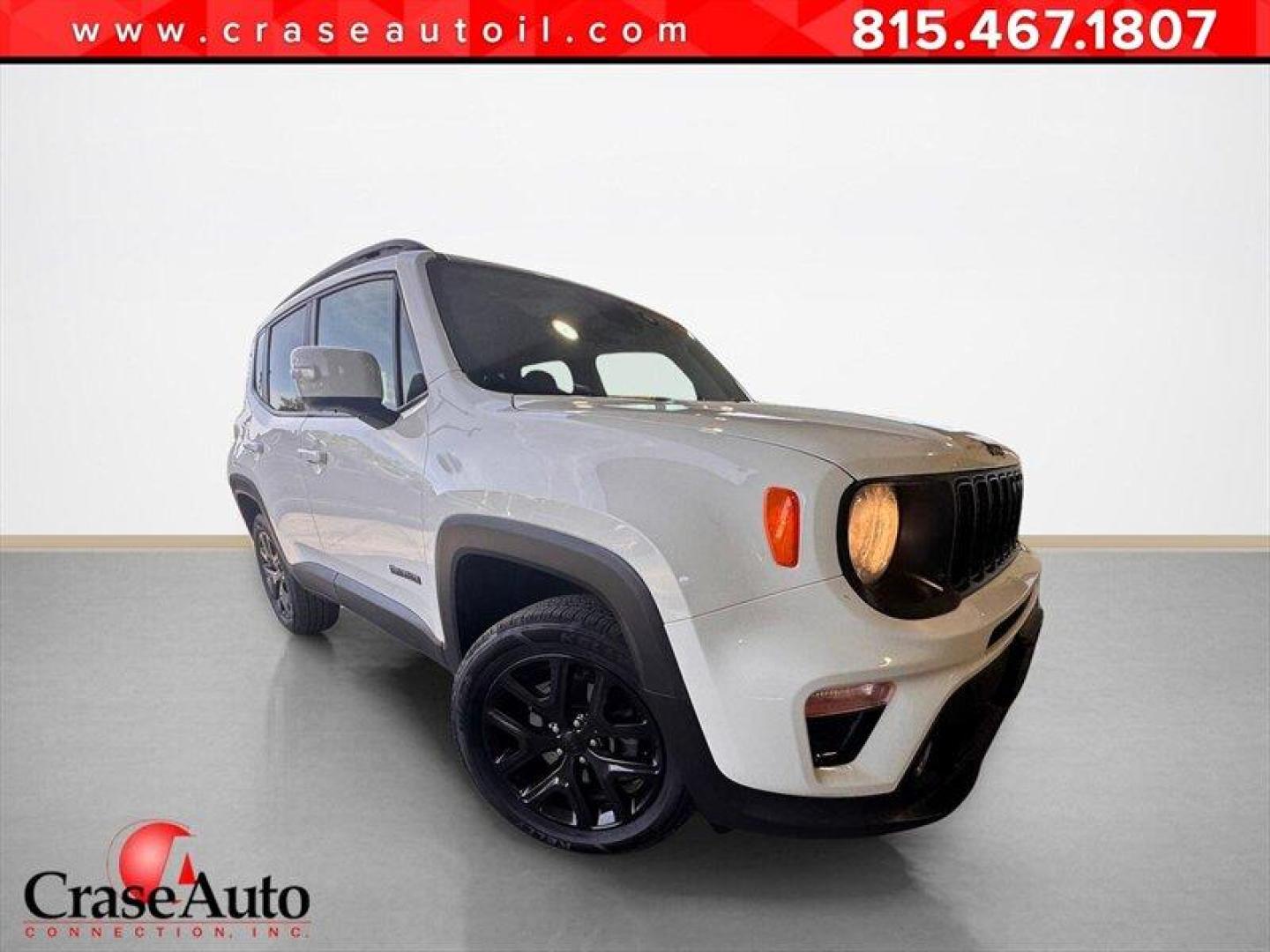 2019 Alpine White Clear Coat Jeep Renegade Latitude (ZACNJBBB5KP) with an Tigershark 2.4L I4 180hp 175ft. lbs. engine, Automatic transmission, located at 25355 Eames Street, Channahon, IL, 60410, (815) 467-1807, 41.429108, -88.228432 - Introducing the dynamic 2019 Jeep Renegade Latitude! This stylish SUV is equipped with a powerful Tigershark 2.4L I4 engine, delivering a thrilling 180hp and 175ft. lbs. of torque for an exhilarating drive every time. Step inside and enjoy a host of factory default features that make driving a joy! - Photo#0