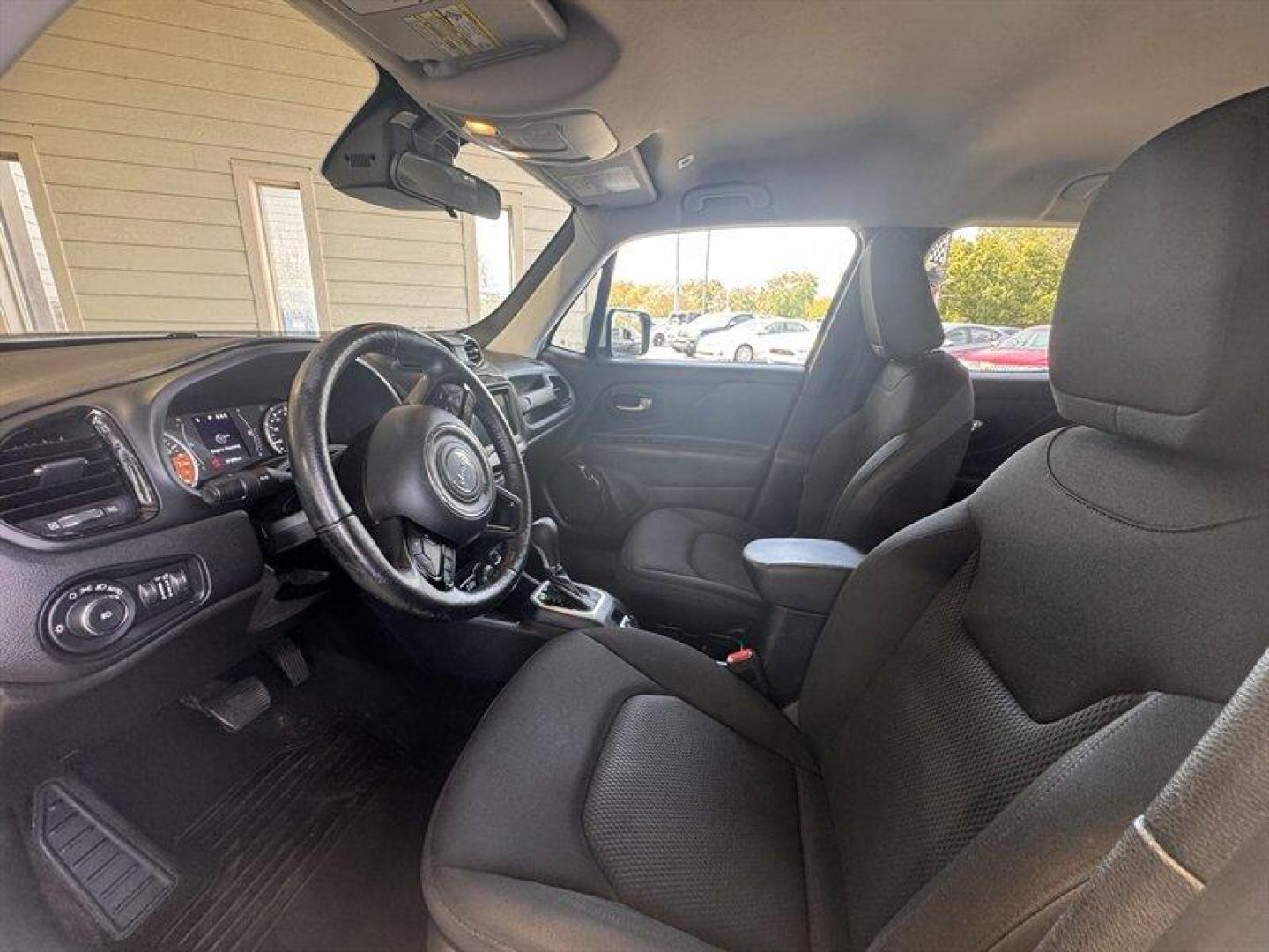 2019 Alpine White Clear Coat Jeep Renegade Latitude (ZACNJBBB5KP) with an Tigershark 2.4L I4 180hp 175ft. lbs. engine, Automatic transmission, located at 25355 Eames Street, Channahon, IL, 60410, (815) 467-1807, 41.429108, -88.228432 - Introducing the dynamic 2019 Jeep Renegade Latitude! This stylish SUV is equipped with a powerful Tigershark 2.4L I4 engine, delivering a thrilling 180hp and 175ft. lbs. of torque for an exhilarating drive every time. Step inside and enjoy a host of factory default features that make driving a joy! - Photo#13