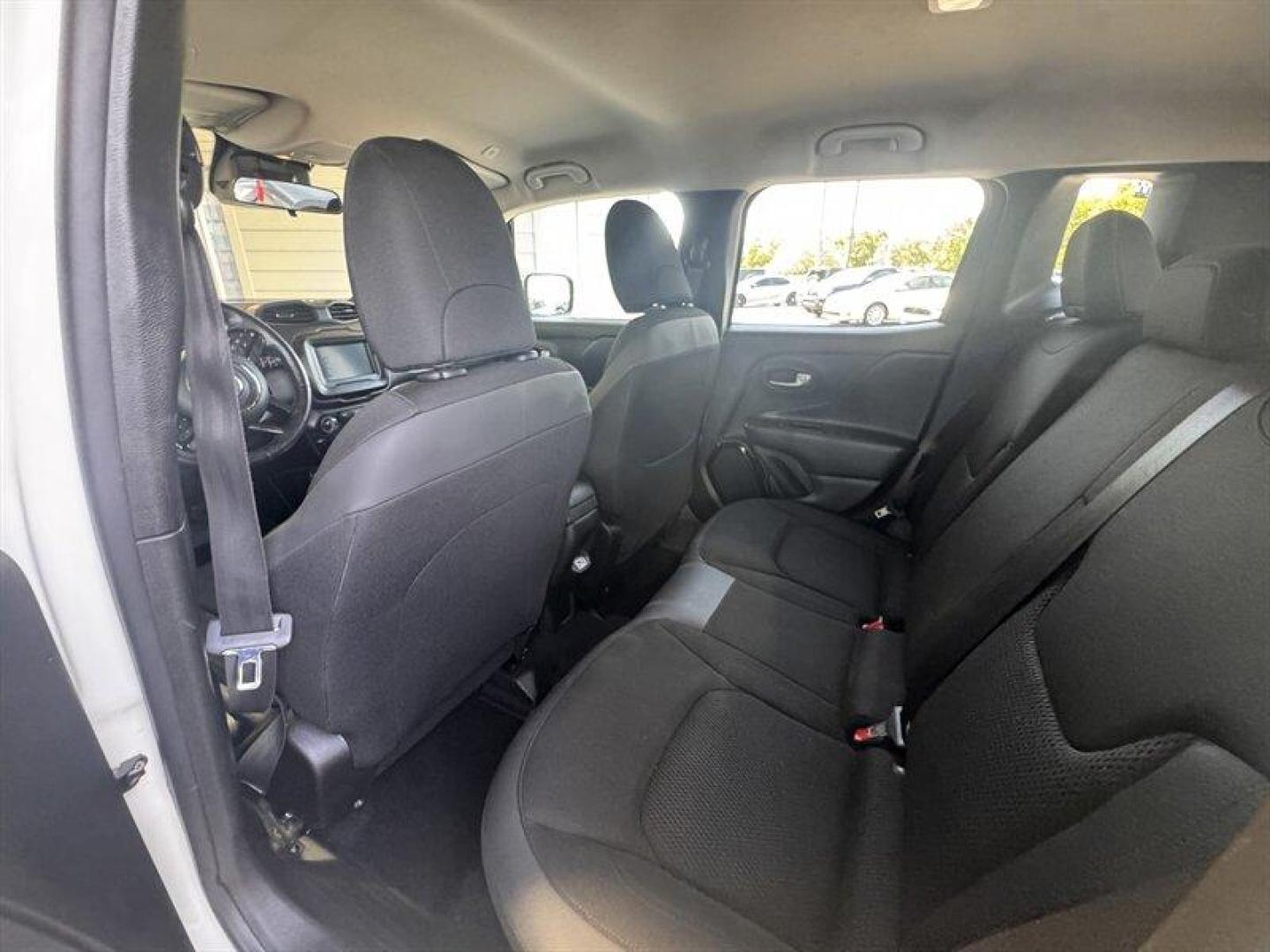 2019 Alpine White Clear Coat Jeep Renegade Latitude (ZACNJBBB5KP) with an Tigershark 2.4L I4 180hp 175ft. lbs. engine, Automatic transmission, located at 25355 Eames Street, Channahon, IL, 60410, (815) 467-1807, 41.429108, -88.228432 - Introducing the dynamic 2019 Jeep Renegade Latitude! This stylish SUV is equipped with a powerful Tigershark 2.4L I4 engine, delivering a thrilling 180hp and 175ft. lbs. of torque for an exhilarating drive every time. Step inside and enjoy a host of factory default features that make driving a joy! - Photo#14