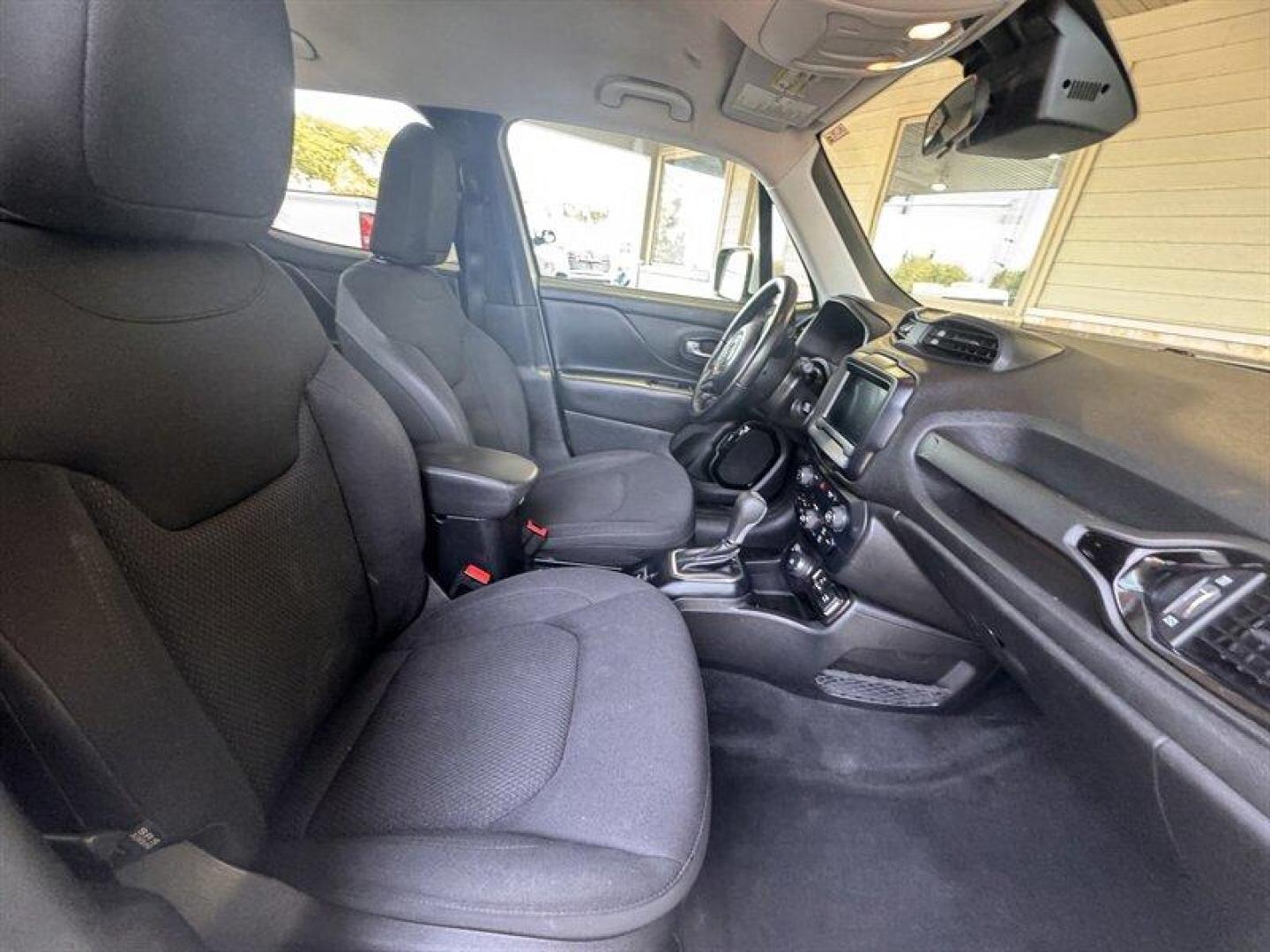 2019 Alpine White Clear Coat Jeep Renegade Latitude (ZACNJBBB5KP) with an Tigershark 2.4L I4 180hp 175ft. lbs. engine, Automatic transmission, located at 25355 Eames Street, Channahon, IL, 60410, (815) 467-1807, 41.429108, -88.228432 - Introducing the dynamic 2019 Jeep Renegade Latitude! This stylish SUV is equipped with a powerful Tigershark 2.4L I4 engine, delivering a thrilling 180hp and 175ft. lbs. of torque for an exhilarating drive every time. Step inside and enjoy a host of factory default features that make driving a joy! - Photo#17