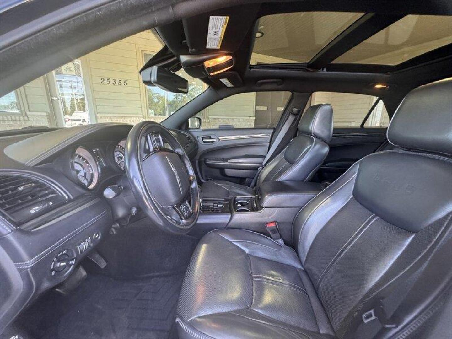 2013 Gloss Black Chrysler 300C ohn Varvatos (2C3CCADT7DH) with an HEMI 5.7L V8 363hp 394ft. lbs. engine, Automatic transmission, located at 25355 Eames Street, Channahon, IL, 60410, (815) 467-1807, 41.429108, -88.228432 - Buckle up, folks, because we've got a real gem on our hands with this 2013 Chrysler 300C John Varvatos Luxury Edition. This bad boy is packing a mean punch with its HEMI 5.7L V8 engine, giving you a thrilling 363hp and 394ft. lbs. of torque. Now, let's talk about the factory default features that - Photo#14