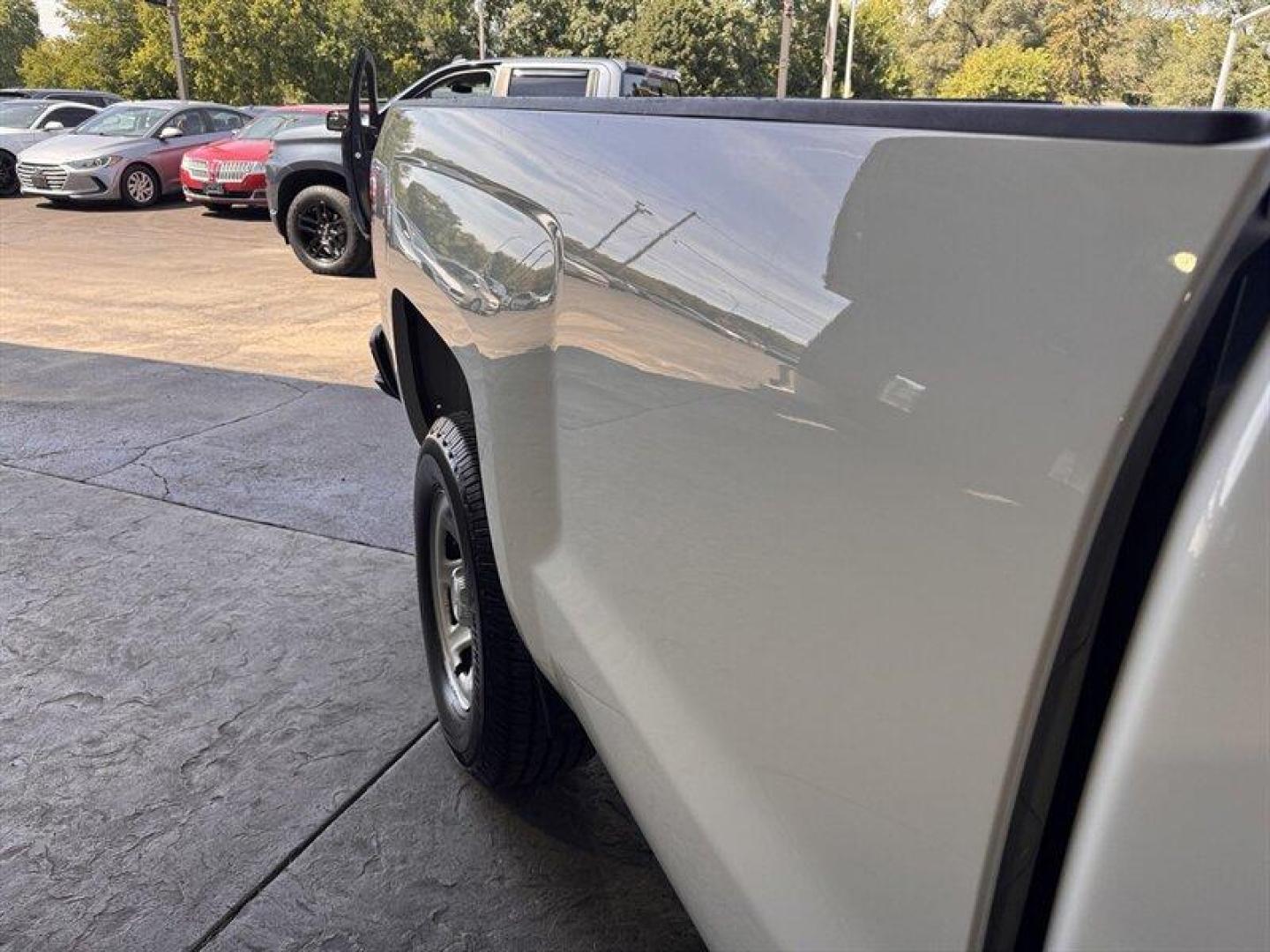 2018 Summit White Chevrolet Silverado 1500 LS (1GCNCNECXJZ) with an EcoTec3 5.3L V8 355hp 383ft. lbs. engine, Automatic transmission, located at 25355 Eames Street, Channahon, IL, 60410, (815) 467-1807, 41.429108, -88.228432 - Looking for a truck that's as tough as nails and ready to roll? Feast your eyes on the 2018 Chevrolet Silverado 1500 LS with its powerful EcoTec3 5.3L V8 engine, packing a punch with 355 horsepower and 383 ft. lbs. of torque. This bad boy has swagger and style to match its muscle. Step inside and y - Photo#12