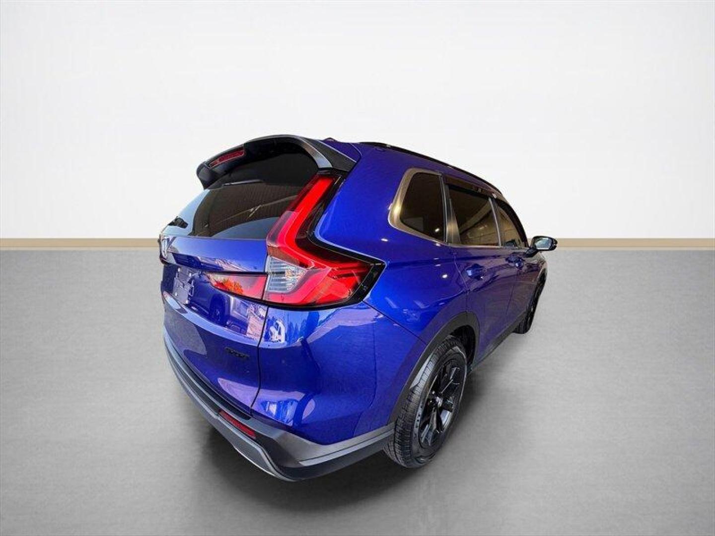 2023 Canyon River Blue Metallic Honda CR-V Hybrid Sport (7FARS6H59PE) with an 2.0L Hybrid I4 204hp 247ft. lbs. engine, Automatic transmission, located at 25355 Eames Street, Channahon, IL, 60410, (815) 467-1807, 41.429108, -88.228432 - Introducing the 2023 Honda CR-V Hybrid Sport, a perfect blend of style and efficiency! This dynamic SUV is equipped with a powerful 2.0L Hybrid I4 engine that delivers an impressive 204hp and 247ft. lbs. of torque, ensuring a smooth and exhilarating driving experience. The factory default features - Photo#3