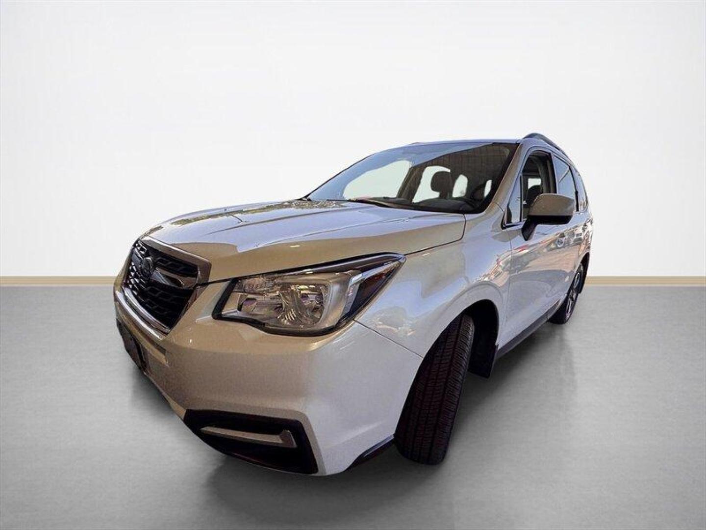 2018 Crystal White Pearl Subaru Forester 2.5i Premium (JF2SJAEC7JH) with an 2.5L H4 170hp 174ft. lbs. engine, Automatic transmission, located at 25355 Eames Street, Channahon, IL, 60410, (815) 467-1807, 41.429108, -88.228432 - Oh, honey, let me introduce you to the fabulous 2018 Subaru Forester 2.5i Premium in Crystal White Pearl with a sleek Gray interior. This bad boy is powered by a fierce 2.5L H4 engine, delivering a sassy 170hp and 174ft. lbs. of torque. Let's talk about the factory default features, darling. This b - Photo#6