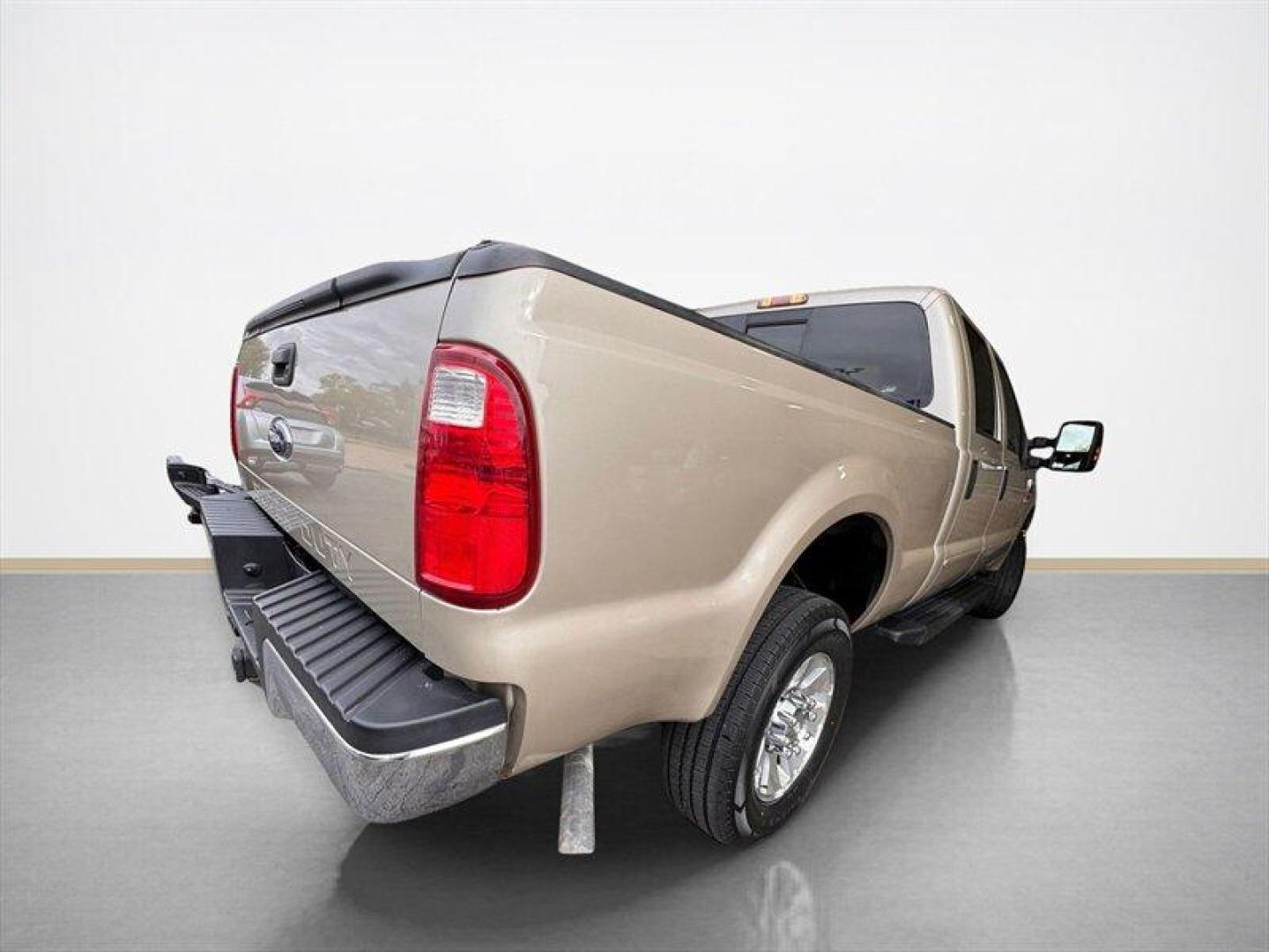 2008 Pueblo Gold Clearcoat Metallic Ford F-350 Lariat (1FTWW31Y38E) with an Triton 6.8L V10 362hp 457ft. lbs. engine, Automatic transmission, located at 25355 Eames Street, Channahon, IL, 60410, (815) 467-1807, 41.429108, -88.228432 - Behold the mighty 2008 Ford F-350 Super Duty Lariat Crew Cab, a beast of a truck with a heart of Triton 6.8L V10 power, belting out 362hp and 457ft. lbs. of torque! This bad boy comes dressed to impress in a stylish Pueblo Gold Clearcoat Metallic/Black exterior, ready to turn heads on the road. Ste - Photo#3