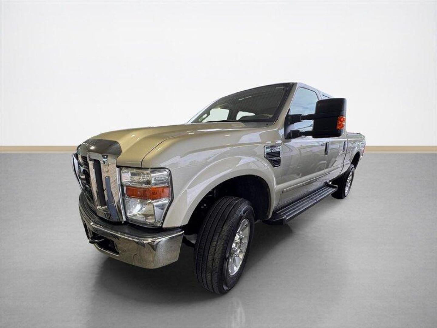 2008 Pueblo Gold Clearcoat Metallic Ford F-350 Lariat (1FTWW31Y38E) with an Triton 6.8L V10 362hp 457ft. lbs. engine, Automatic transmission, located at 25355 Eames Street, Channahon, IL, 60410, (815) 467-1807, 41.429108, -88.228432 - Behold the mighty 2008 Ford F-350 Super Duty Lariat Crew Cab, a beast of a truck with a heart of Triton 6.8L V10 power, belting out 362hp and 457ft. lbs. of torque! This bad boy comes dressed to impress in a stylish Pueblo Gold Clearcoat Metallic/Black exterior, ready to turn heads on the road. Ste - Photo#6