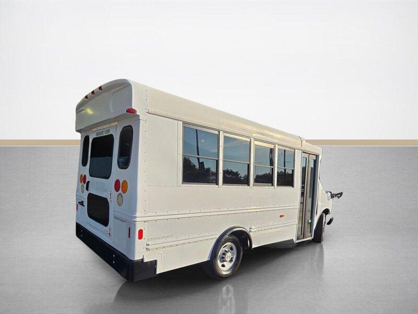 2013 White Chevrolet Express Work Van Cutaway (1GB0G2BAXD1) with an 4.8L V8 280hp 295ft. lbs. engine, Automatic transmission, located at 25355 Eames Street, Channahon, IL, 60410, (815) 467-1807, 41.429108, -88.228432 - Feast your eyes on this 2013 Chevrolet Express 3500 15 Passenger School Bus! Step inside and you'll find a spacious interior dressed in sleek Black, offering comfort and functionality in one neat package. With factory default features that include power windows, power door locks, air conditioning, - Photo#3