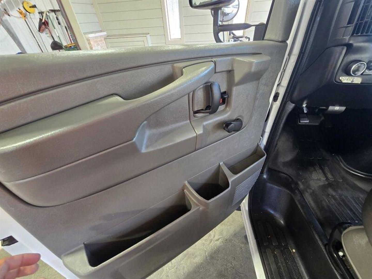 2013 White Chevrolet Express Work Van Cutaway (1GB0G2BAXD1) with an 4.8L V8 280hp 295ft. lbs. engine, Automatic transmission, located at 25355 Eames Street, Channahon, IL, 60410, (815) 467-1807, 41.429108, -88.228432 - Feast your eyes on this 2013 Chevrolet Express 3500 15 Passenger School Bus! Step inside and you'll find a spacious interior dressed in sleek Black, offering comfort and functionality in one neat package. With factory default features that include power windows, power door locks, air conditioning, - Photo#10