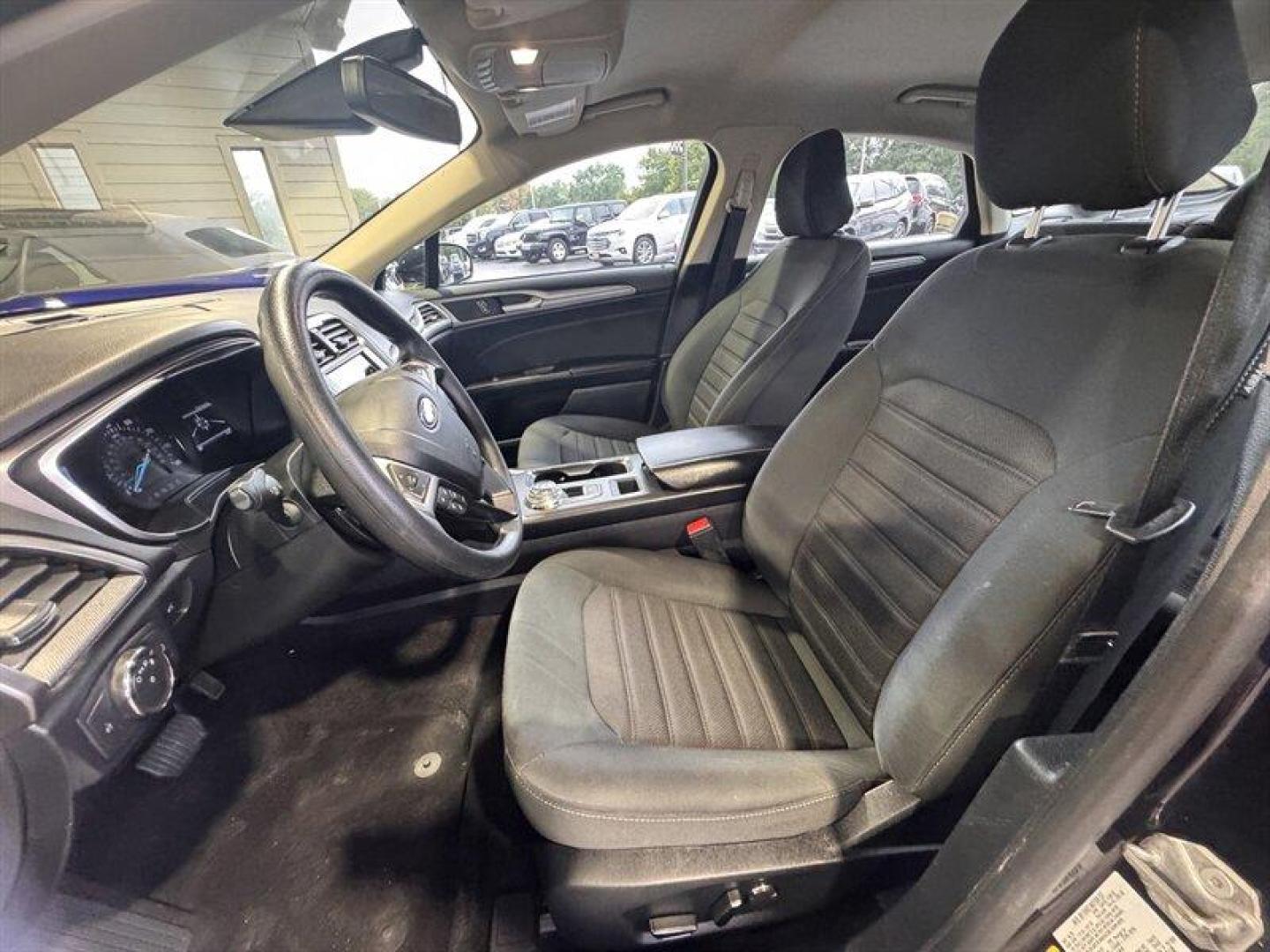 2020 Velocity Blue Ford Fusion SE (3FA6P0T90LR) with an EcoBoost 2.0L Turbo I4 245hp 275ft. lbs. engine, Automatic transmission, located at 25355 Eames Street, Channahon, IL, 60410, (815) 467-1807, 41.429108, -88.228432 - Introducing the sleek and stylish 2020 Ford Fusion SE in the eye-catching Alto Blue Metallic Tinted Clearcoat exterior and luxurious Ebony interior. Powered by a mighty EcoBoost 2.0L Turbo I4 engine, this baby churns out a whopping 245hp and 275ft. lbs. of torque. With less than 24,000 miles on the - Photo#12