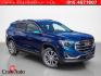 2019 Blue Steel Metallic GMC Terrain SLT (3GKALVEX4KL) with an 2.0L Turbo I4 252hp 260ft. lbs. engine, Automatic transmission, located at 25355 Eames Street, Channahon, IL, 60410, (815) 467-1807, 41.429108, -88.228432 - Presenting the 2019 GMC Terrain SLT, a reliable SUV that combines performance with style. Powered by a 2.0L Turbo I4 engine generating 252hp and 260ft. lbs. of torque, this vehicle offers a smooth driving experience. The factory default features include a spacious and luxurious Jet Black interior, c - Photo#0