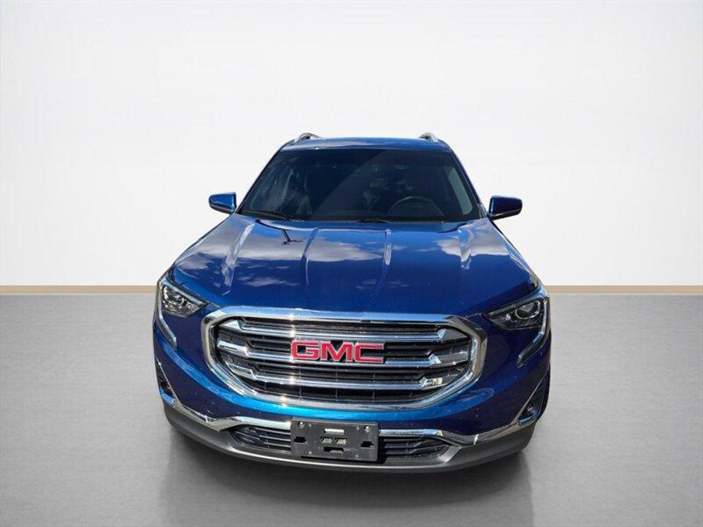 2019 Blue Steel Metallic GMC Terrain SLT (3GKALVEX4KL) with an 2.0L Turbo I4 252hp 260ft. lbs. engine, Automatic transmission, located at 25355 Eames Street, Channahon, IL, 60410, (815) 467-1807, 41.429108, -88.228432 - Presenting the 2019 GMC Terrain SLT, a reliable SUV that combines performance with style. Powered by a 2.0L Turbo I4 engine generating 252hp and 260ft. lbs. of torque, this vehicle offers a smooth driving experience. The factory default features include a spacious and luxurious Jet Black interior, c - Photo#8