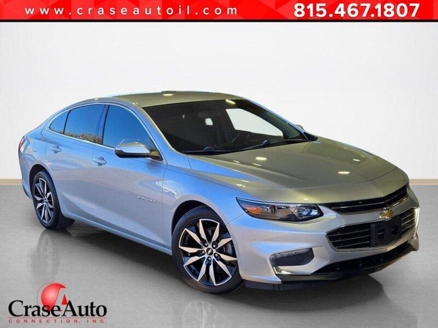 2018 Silver Ice Metallic Chevrolet Malibu LT (1G1ZD5STXJF) with an 1.5 engine, Automatic transmission, located at 25355 Eames Street, Channahon, IL, 60410, (815) 467-1807, 41.429108, -88.228432 - Photo#0