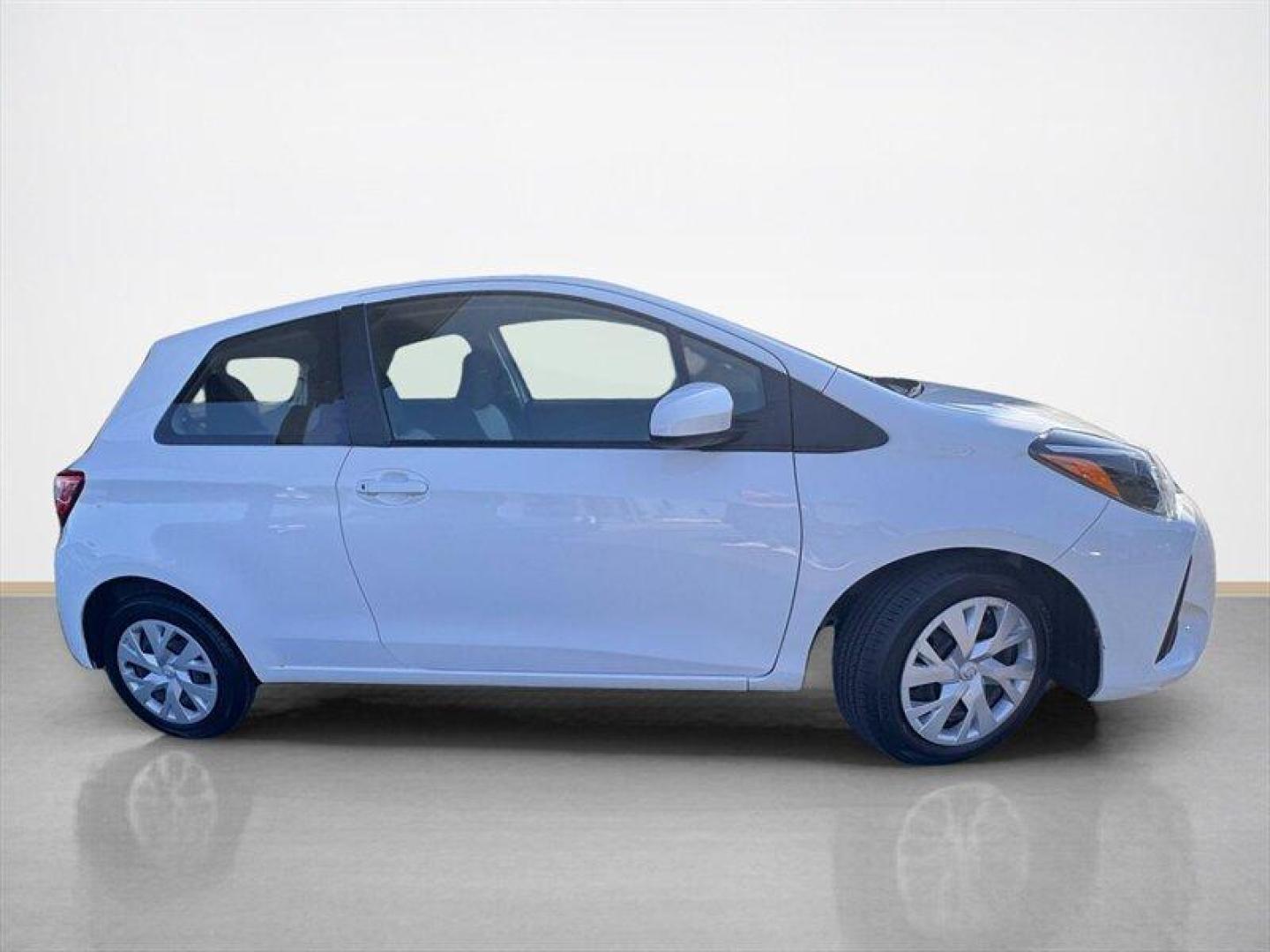 2018 Super White Toyota Yaris L (VNKJTUD39JA) with an 1.5L I4 106hp 103ft. lbs. engine, Automatic transmission, located at 25355 Eames Street, Channahon, IL, 60410, (815) 467-1807, 41.429108, -88.228432 - Introducing the sassy and sporty 2018 Toyota Yaris L in eye-catching Super White with a sleek Black interior! This compact powerhouse is equipped with a feisty 1.5L I4 engine pushing out 106hp and 103ft. lbs. of torque, making every drive a thrilling experience. Step inside and immerse yourself in - Photo#1