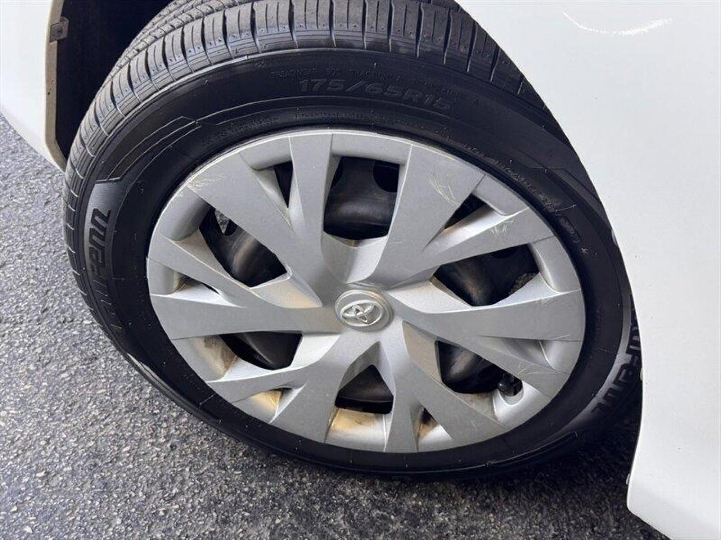 2018 Super White Toyota Yaris L (VNKJTUD39JA) with an 1.5L I4 106hp 103ft. lbs. engine, Automatic transmission, located at 25355 Eames Street, Channahon, IL, 60410, (815) 467-1807, 41.429108, -88.228432 - Introducing the sassy and sporty 2018 Toyota Yaris L in eye-catching Super White with a sleek Black interior! This compact powerhouse is equipped with a feisty 1.5L I4 engine pushing out 106hp and 103ft. lbs. of torque, making every drive a thrilling experience. Step inside and immerse yourself in - Photo#10