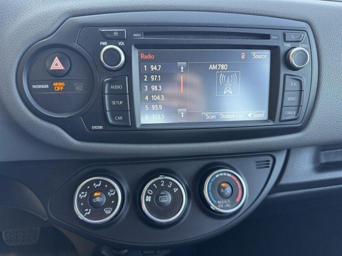 2018 Super White Toyota Yaris L (VNKJTUD39JA) with an 1.5L I4 106hp 103ft. lbs. engine, Automatic transmission, located at 25355 Eames Street, Channahon, IL, 60410, (815) 467-1807, 41.429108, -88.228432 - Introducing the sassy and sporty 2018 Toyota Yaris L in eye-catching Super White with a sleek Black interior! This compact powerhouse is equipped with a feisty 1.5L I4 engine pushing out 106hp and 103ft. lbs. of torque, making every drive a thrilling experience. Step inside and immerse yourself in - Photo#18
