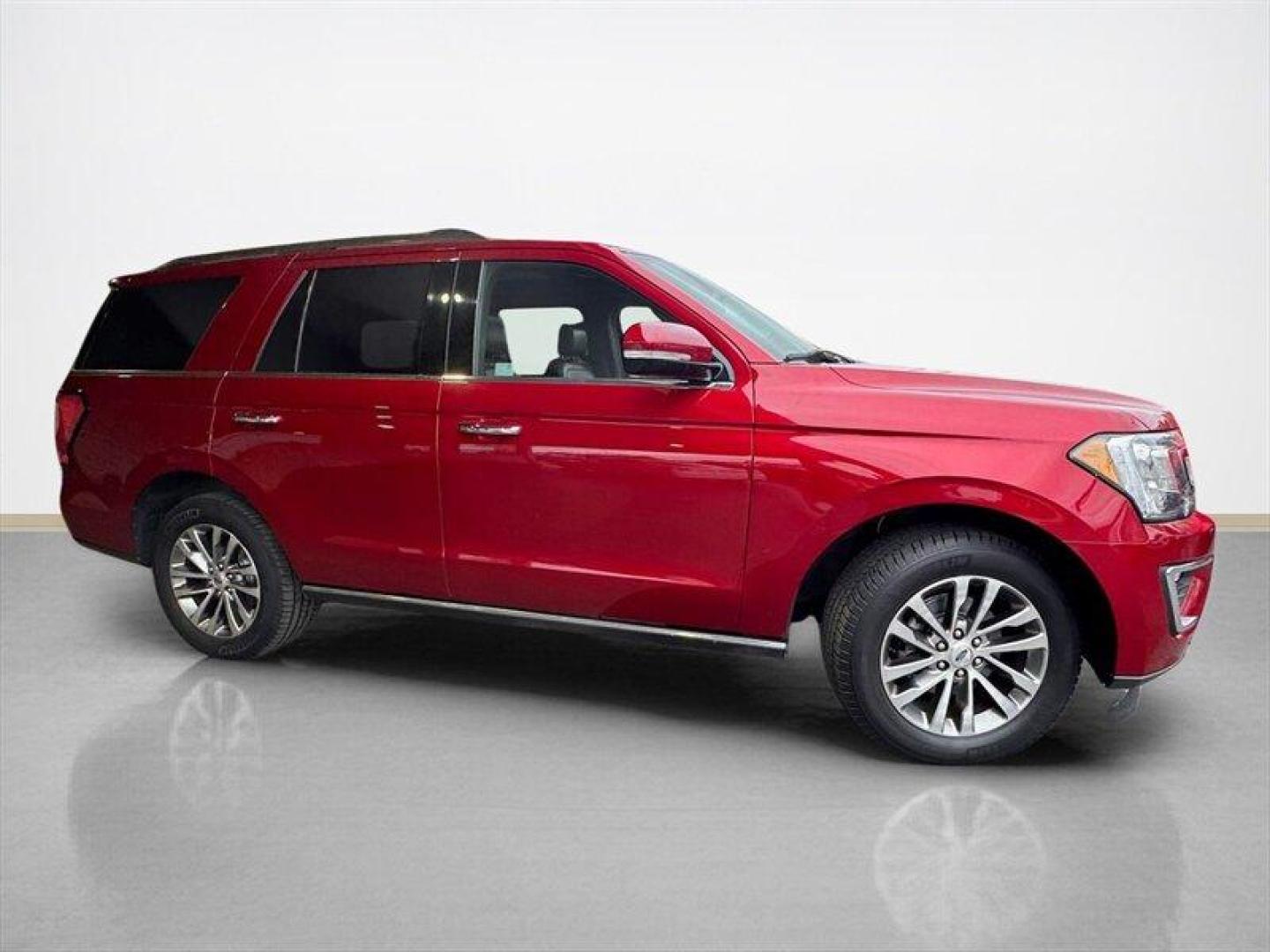 2018 Ruby Red Metallic Tinted Clearcoat Ford Expedition Limited (1FMJU2AT7JE) with an EcoBoost 3.5L Twin Turbo V6 375hp 470ft. lbs. engine, Automatic transmission, located at 25355 Eames Street, Channahon, IL, 60410, (815) 467-1807, 41.429108, -88.228432 - Alright, buckle up for the ride of your life in the 2018 Ford Expedition Limited! This bad boy is packing a punch with its EcoBoost 3.5L Twin Turbo V6 engine, delivering a jaw-dropping 375hp and 470ft. lbs. of torque. Now let's talk about the factory default features that come standard with this b - Photo#1