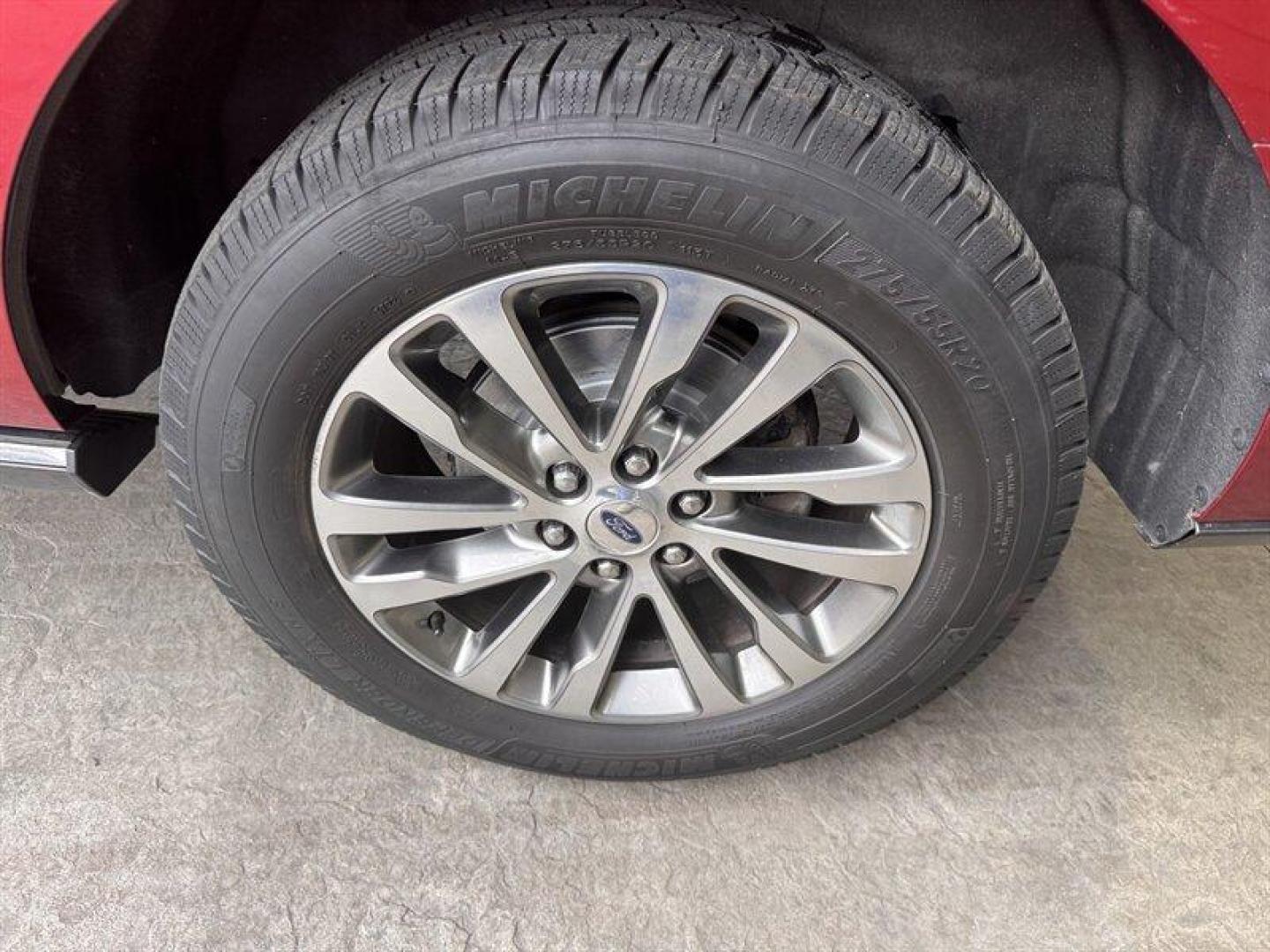 2018 Ruby Red Metallic Tinted Clearcoat Ford Expedition Limited (1FMJU2AT7JE) with an EcoBoost 3.5L Twin Turbo V6 375hp 470ft. lbs. engine, Automatic transmission, located at 25355 Eames Street, Channahon, IL, 60410, (815) 467-1807, 41.429108, -88.228432 - Alright, buckle up for the ride of your life in the 2018 Ford Expedition Limited! This bad boy is packing a punch with its EcoBoost 3.5L Twin Turbo V6 engine, delivering a jaw-dropping 375hp and 470ft. lbs. of torque. Now let's talk about the factory default features that come standard with this b - Photo#9