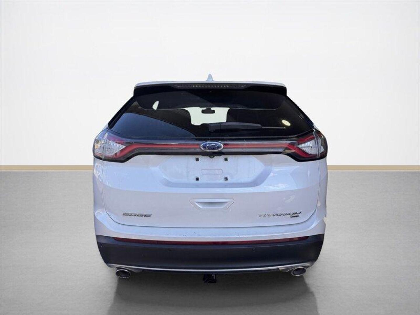 2015 White Platinum Metallic Tri-Coat Ford Edge Titanium (2FMTK4K8XFB) with an 3.5L V6 280hp 250ft. lbs. engine, Automatic transmission, located at 25355 Eames Street, Channahon, IL, 60410, (815) 467-1807, 41.429108, -88.228432 - Introducing the sophisticated 2015 Ford Edge Titanium, a remarkable SUV that seamlessly combines power and elegance. Equipped with a robust 3.5L V6 engine delivering 280hp and 250ft. lbs. of torque, this vehicle offers a dynamic driving experience. The factory default features of this Ford Edge Tit - Photo#4