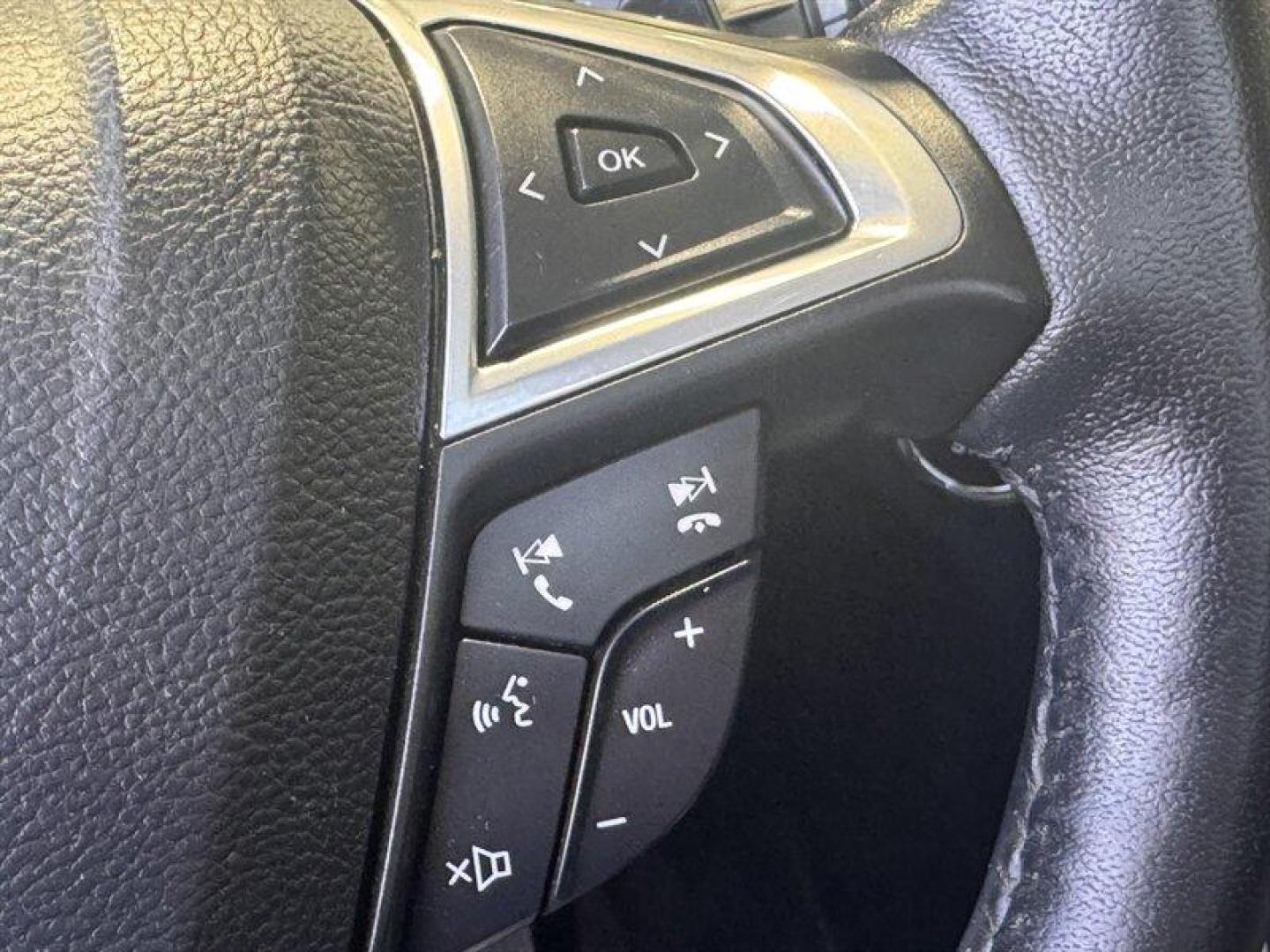 2015 White Platinum Metallic Tri-Coat Ford Edge Titanium (2FMTK4K8XFB) with an 3.5L V6 280hp 250ft. lbs. engine, Automatic transmission, located at 25355 Eames Street, Channahon, IL, 60410, (815) 467-1807, 41.429108, -88.228432 - Introducing the sophisticated 2015 Ford Edge Titanium, a remarkable SUV that seamlessly combines power and elegance. Equipped with a robust 3.5L V6 engine delivering 280hp and 250ft. lbs. of torque, this vehicle offers a dynamic driving experience. The factory default features of this Ford Edge Tit - Photo#25