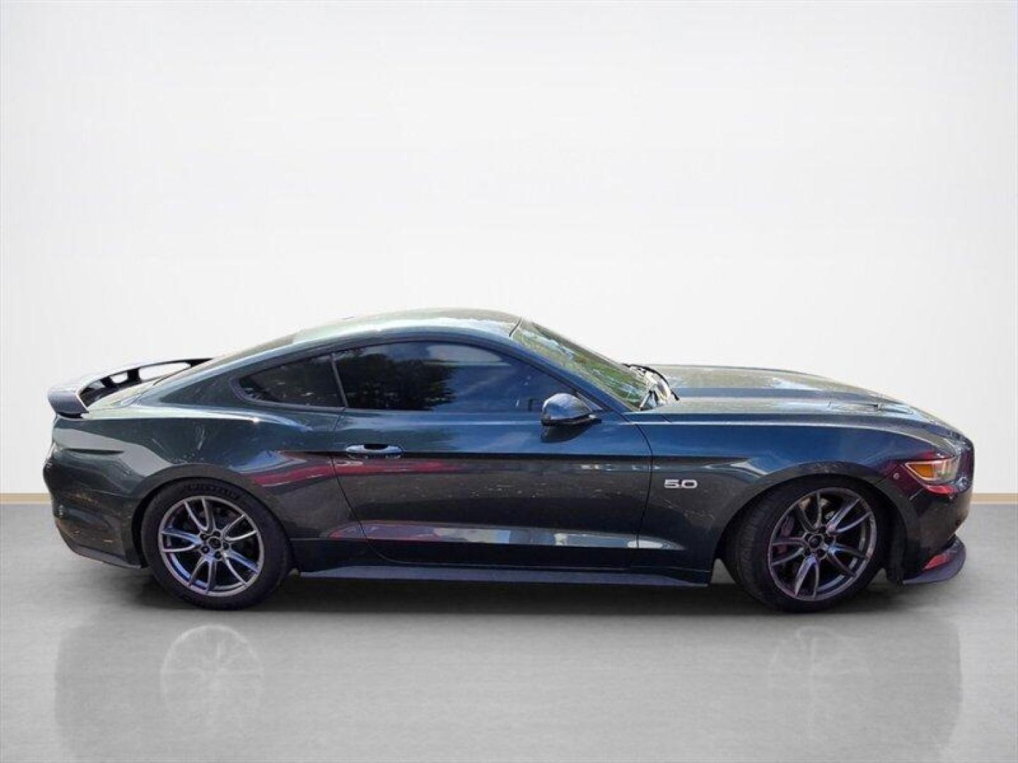2015 Guard Ford Mustang GT Premium (1FA6P8CF2F5) with an 5.0L V8 435hp 400ft. lbs. engine, 6 Speed Manual transmission, located at 25355 Eames Street, Channahon, IL, 60410, (815) 467-1807, 41.429108, -88.228432 - ** LOCAL TRADE IN, WHOLESALE AS-IS SPECIAL, NEEDS TIRES, BRAKES, FRONT STRUTS. ** Unleash the beast with this 2015 Ford Mustang GT! Equipped with a roaring 5.0L V8 engine delivering a jaw-dropping 435hp and 400 ft. lbs. of torque, this pony car means business. Dominate the road with the GT Performan - Photo#1