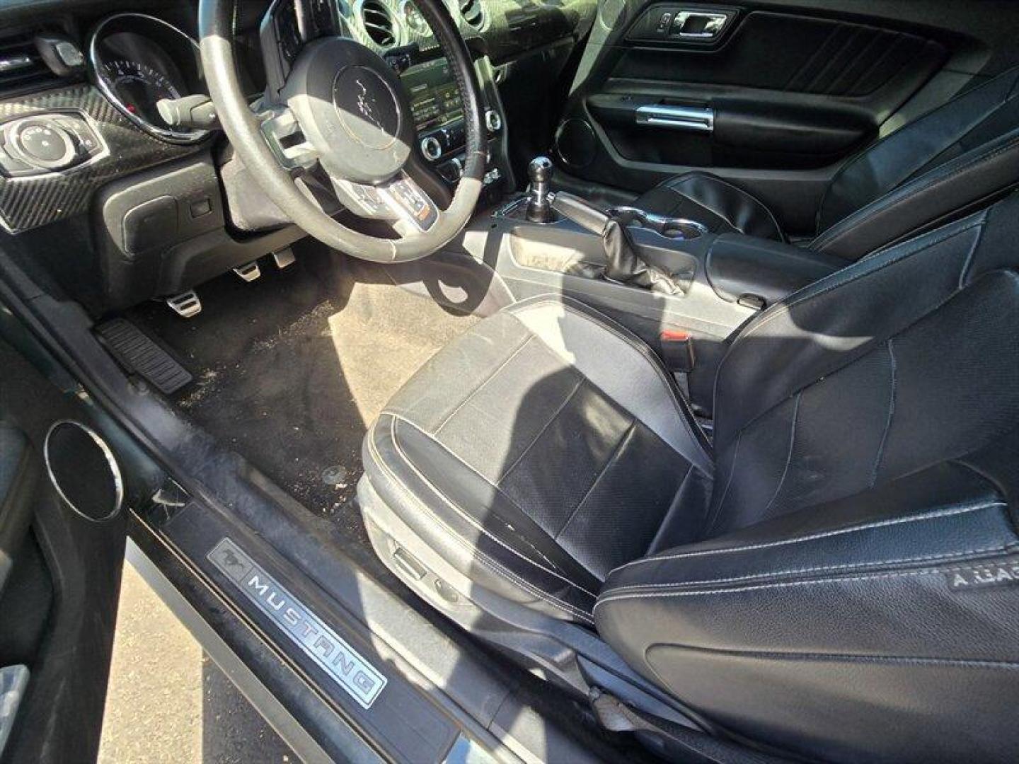 2015 Guard Ford Mustang GT Premium (1FA6P8CF2F5) with an 5.0L V8 435hp 400ft. lbs. engine, 6 Speed Manual transmission, located at 25355 Eames Street, Channahon, IL, 60410, (815) 467-1807, 41.429108, -88.228432 - ** LOCAL TRADE IN, WHOLESALE AS-IS SPECIAL, NEEDS TIRES, BRAKES, FRONT STRUTS. ** Unleash the beast with this 2015 Ford Mustang GT! Equipped with a roaring 5.0L V8 engine delivering a jaw-dropping 435hp and 400 ft. lbs. of torque, this pony car means business. Dominate the road with the GT Performan - Photo#9