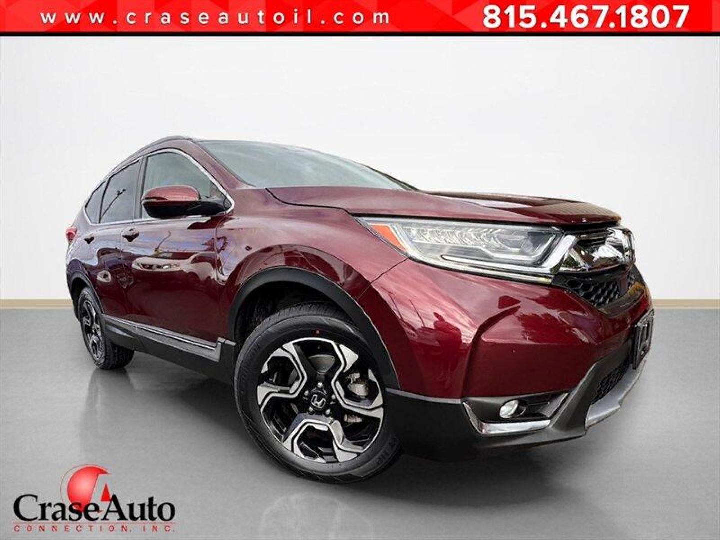 2017 Lunar Silver Metallic Honda CR-V Touring (5J6RW2H92HL) with an 1.5L Turbo I4 190hp 179ft. lbs. engine, Automatic transmission, located at 25355 Eames Street, Channahon, IL, 60410, (815) 467-1807, 41.429108, -88.228432 - Introducing the sleek and stylish 2017 Honda CR-V Touring in Lunar Silver Metallic with a luxurious Black interior! This beauty is powered by a 1.5L Turbo I4 engine, delivering a peppy 190hp and 179ft. lbs. of torque for an exhilarating drive every time. Step inside this top-of-the-line CR-V and yo - Photo#0