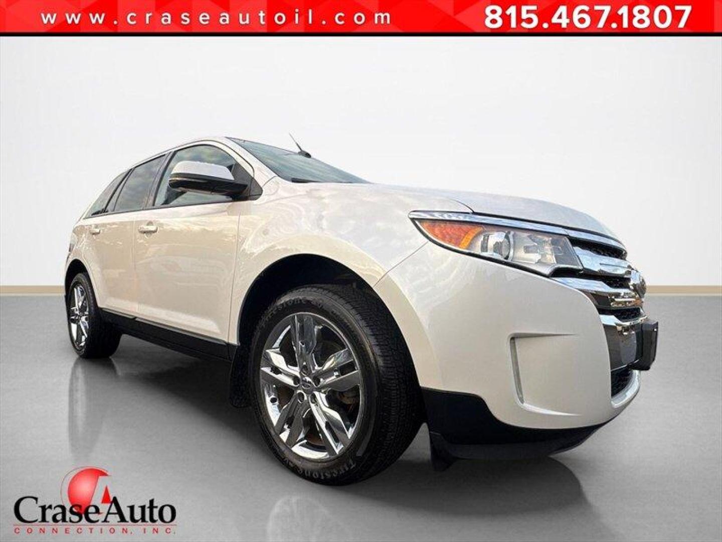 2013 White Platinum Metallic Tri-Coat Ford Edge SEL (2FMDK3JC6DB) with an 3.5L V6 285hp 253ft. lbs. engine, Automatic transmission, located at 25355 Eames Street, Channahon, IL, 60410, (815) 467-1807, 41.429108, -88.228432 - **2013 Ford Edge SEL: Your Stylish Companion on Wheels!** Buckle up, because this 2013 Ford Edge SEL is here to make every drive feel like a mini road trip! Dressed in a dazzling White Platinum Metallic Tri-Coat, this beauty isnt just a car; its a statement. And lets be real, who wouldnt want to ro - Photo#0
