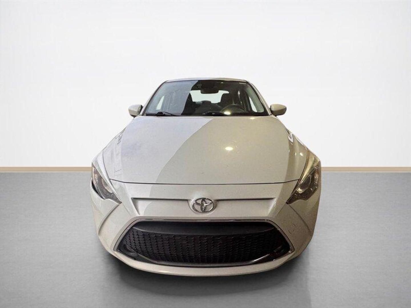 2019 Frost Toyota Yaris L (3MYDLBYV7KY) with an 1.5L I4 106hp 103ft. lbs. engine, 6 Speed Manual transmission, located at 25355 Eames Street, Channahon, IL, 60410, (815) 467-1807, 41.429108, -88.228432 - Introducing the 2019 Toyota Yaris L, a compact car that perfectly balances style, efficiency, and fun. With its eye-catching Frost exterior, this Yaris stands out on the road, embodying a fresh and modern vibe. The sleek design features flowing lines and a sporty stance, making it not just a mode of - Photo#8