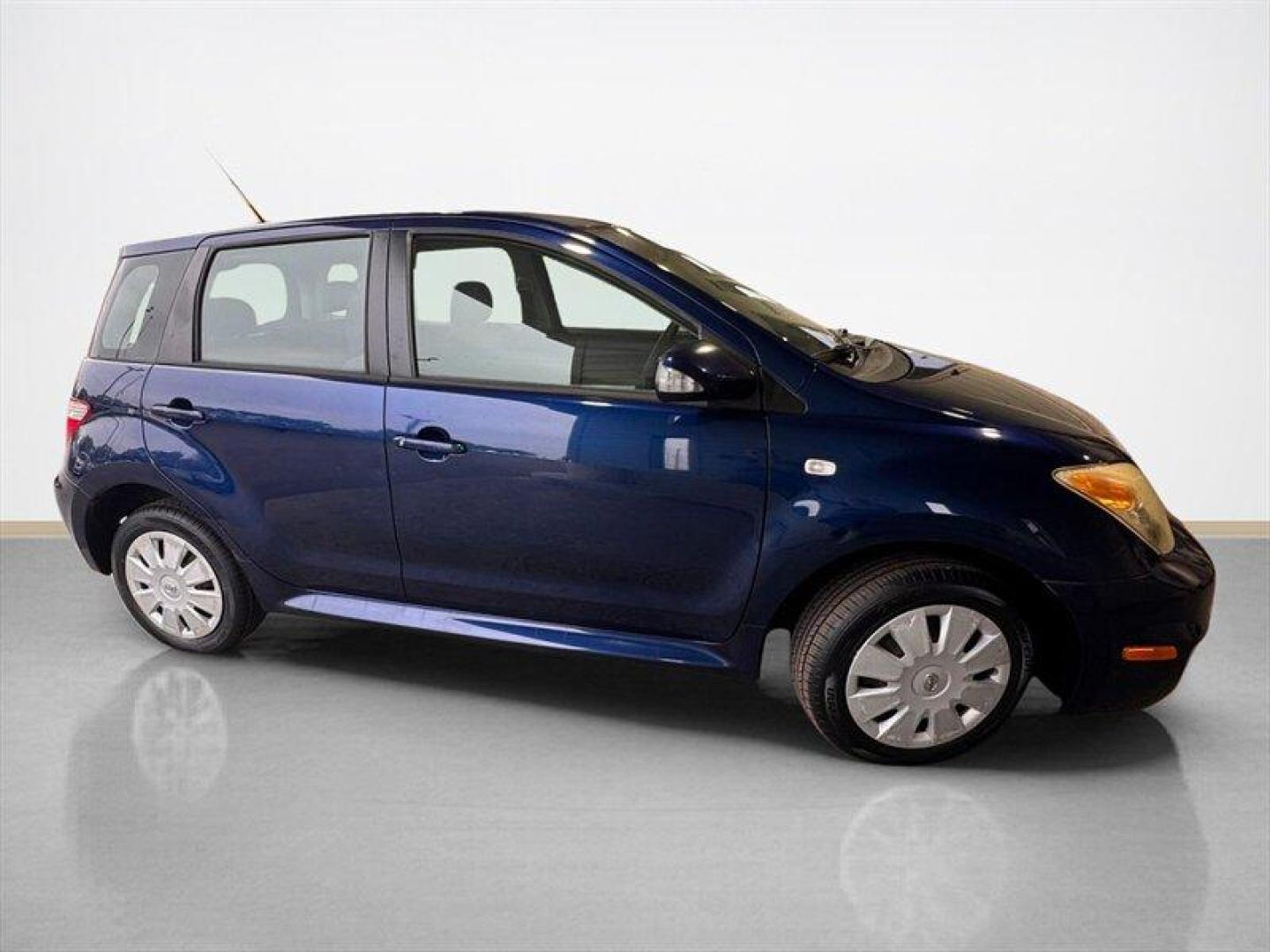2006 Indigo Ink Pearl Scion xA (JTKKT624460) with an 1L NA I4 double overhead cam (DOHC) 16V engine, 5 Speed Manual transmission, located at 25355 Eames Street, Channahon, IL, 60410, (815) 467-1807, 41.429108, -88.228432 - Introducing the remarkable 2006 Scion xA, a masterclass in compact automotive engineering that harmoniously blends style, efficiency, and functionality. With an impressively low mileage of under 55,000 milesaveraging a mere 3,000 miles per yearthis gem is a testament to longevity and care, promising - Photo#1