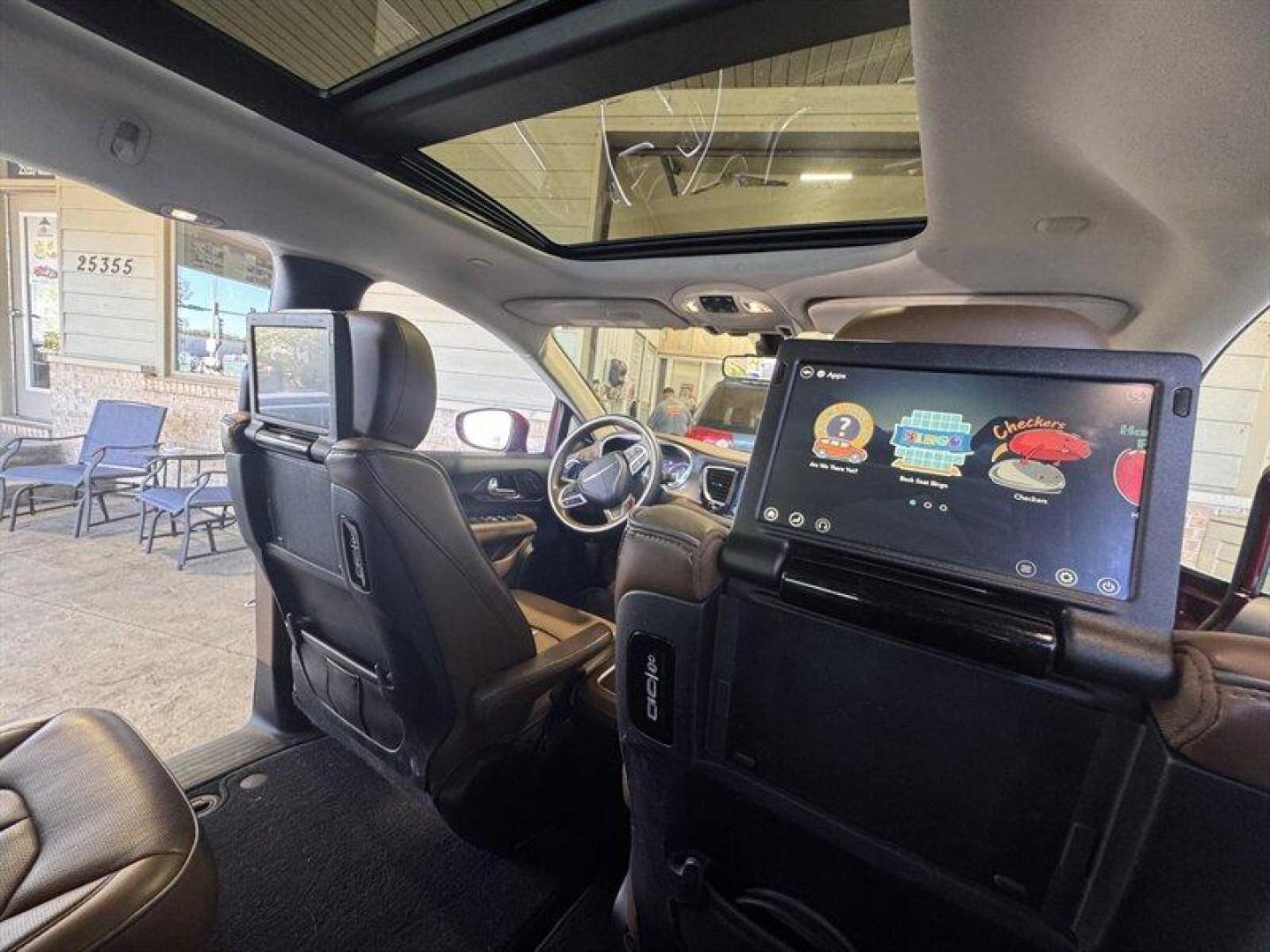 2017 Velvet Red Pearl Coat Chrysler Pacifica Limited (2C4RC1GG2HR) with an Pentastar 3.6L V6 287hp 262ft. lbs. engine, Automatic transmission, located at 25355 Eames Street, Channahon, IL, 60410, (815) 467-1807, 41.429108, -88.228432 - Introducing the 2017 Chrysler Pacifica Limited where family comfort meets cutting-edge technology! This stunning minivan is powered by a robust Pentastar 3.6L V6 engine, delivering an impressive 287 horsepower and 262 ft-lbs of torque. Whether you're cruising through city streets or hitting the ope - Photo#16