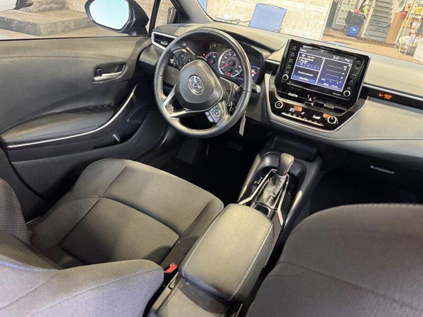 2022 Black Sand Pearl Toyota Corolla SE (5YFS4MCEXNP) with an 2.0L I4 169hp 151ft. lbs. engine, Automatic transmission, located at 25355 Eames Street, Channahon, IL, 60410, (815) 467-1807, 41.429108, -88.228432 - Introducing the 2022 Toyota Corolla SE, a dynamic blend of style, efficiency, and performance thats ready to take your driving experience to the next level. Dressed in a striking Black Sand Pearl exterior, this compact sedan commands attention on the road while showcasing a sleek, modern design that - Photo#14