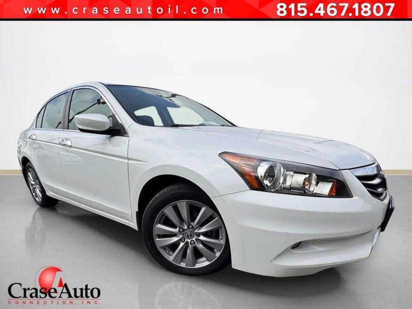 2012 White Orchid Pearl Honda Accord EX 3.5 (1HGCP3F7XCA) with an 3.5L V6 271hp 254ft. lbs. engine, Automatic transmission, located at 25355 Eames Street, Channahon, IL, 60410, (815) 467-1807, 41.429108, -88.228432 - **2012 Honda Accord EX V6: The Elegant Powerhouse You Didn't Know You Needed!** Get ready to fall head over heels for this stunning 2012 Honda Accord EX V6, draped in a dazzling White Orchid Pearl that practically shimmers in the sunlight. With only *below 87,000 miles* on the clock, this beauty ha - Photo#0