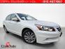 2012 White Orchid Pearl Honda Accord EX 3.5 (1HGCP3F7XCA) with an 3.5L V6 271hp 254ft. lbs. engine, Automatic transmission, located at 25355 Eames Street, Channahon, IL, 60410, (815) 467-1807, 41.429108, -88.228432 - **2012 Honda Accord EX V6: The Elegant Powerhouse You Didn't Know You Needed!** Get ready to fall head over heels for this stunning 2012 Honda Accord EX V6, draped in a dazzling White Orchid Pearl that practically shimmers in the sunlight. With only *below 87,000 miles* on the clock, this beauty ha - Photo#0